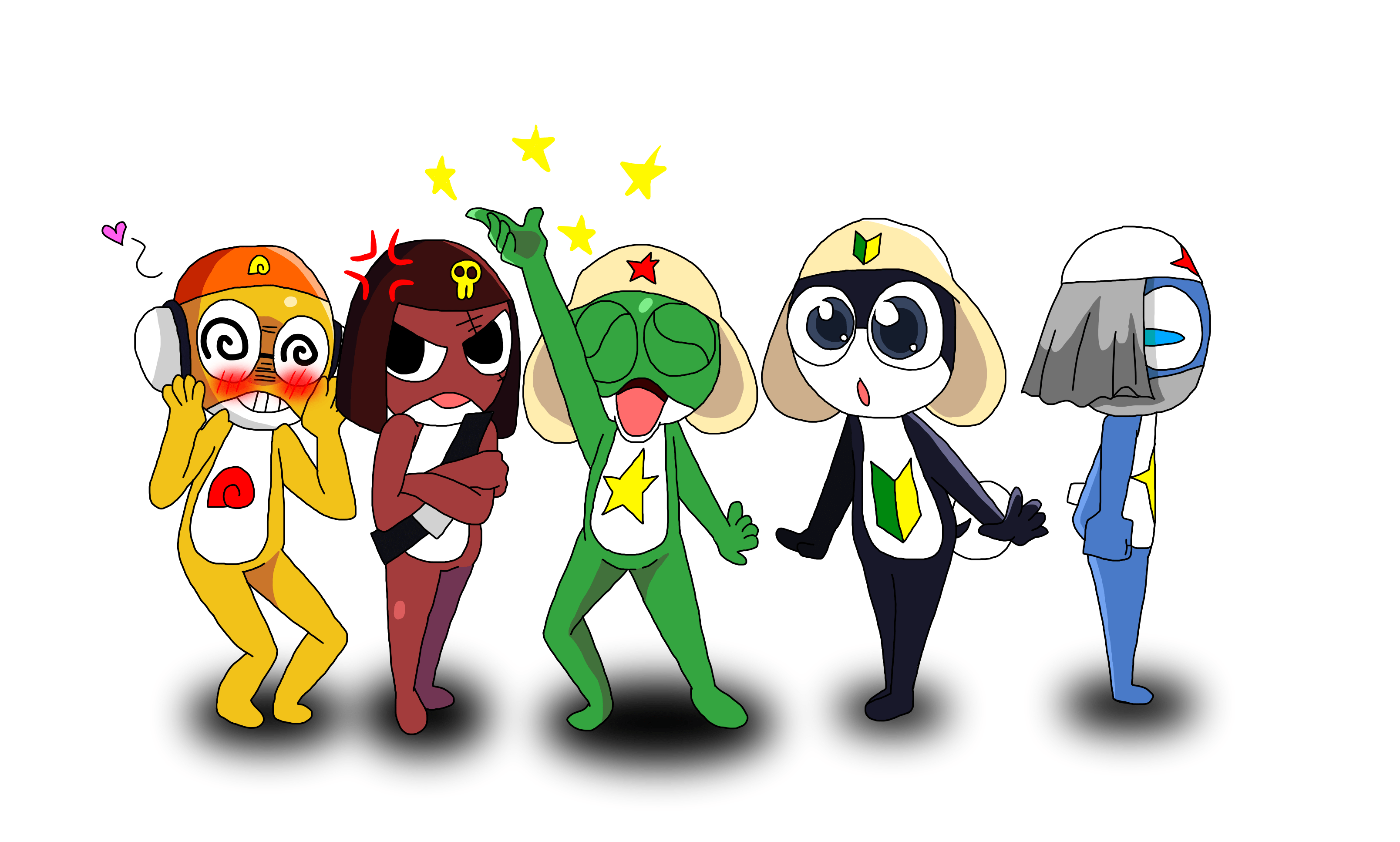 3216x1934 Keroro Platoon! by SararaShikikan on Newgrounds