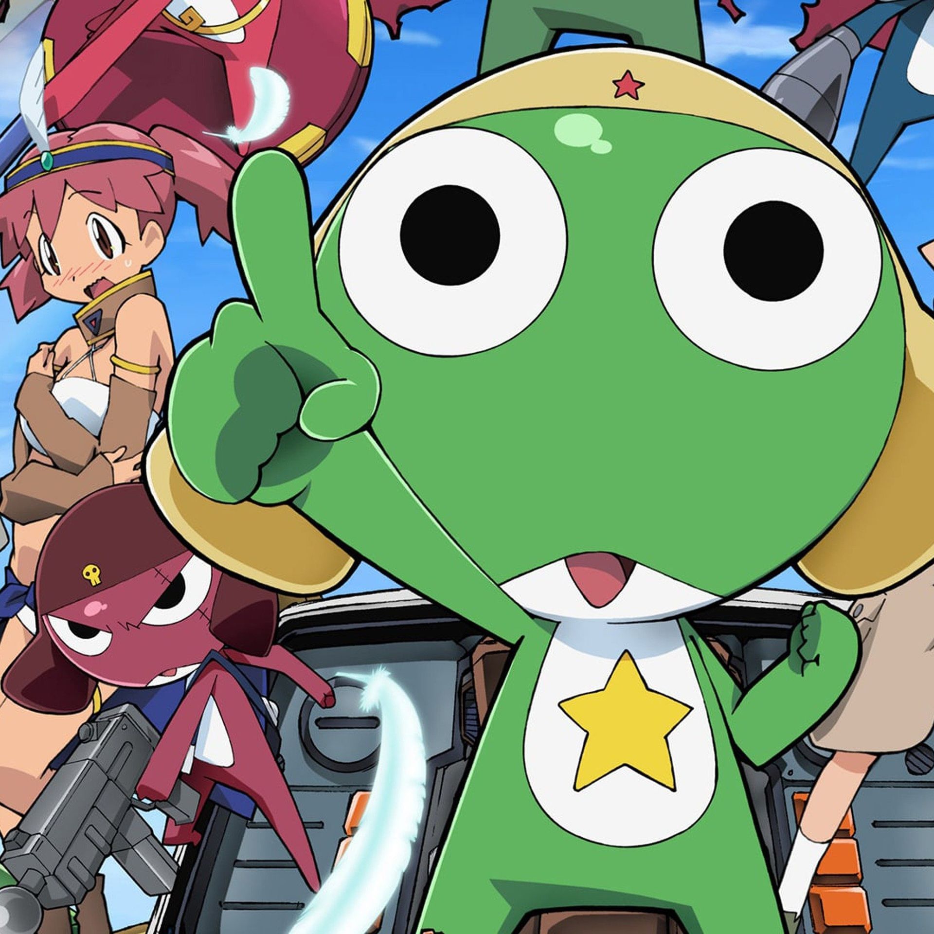 1920x1920 Where To Watch Sgt. Frog 6 • Episode 266, That Wake Up Kiss Is Mine Pururu, Revealed Secret?! Online