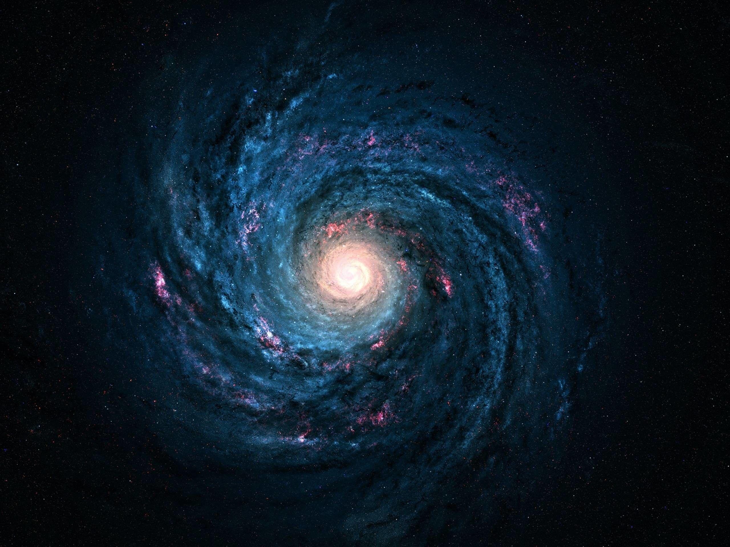 2560x1920 Fibonacci Sequence In Galaxy Wallpaper