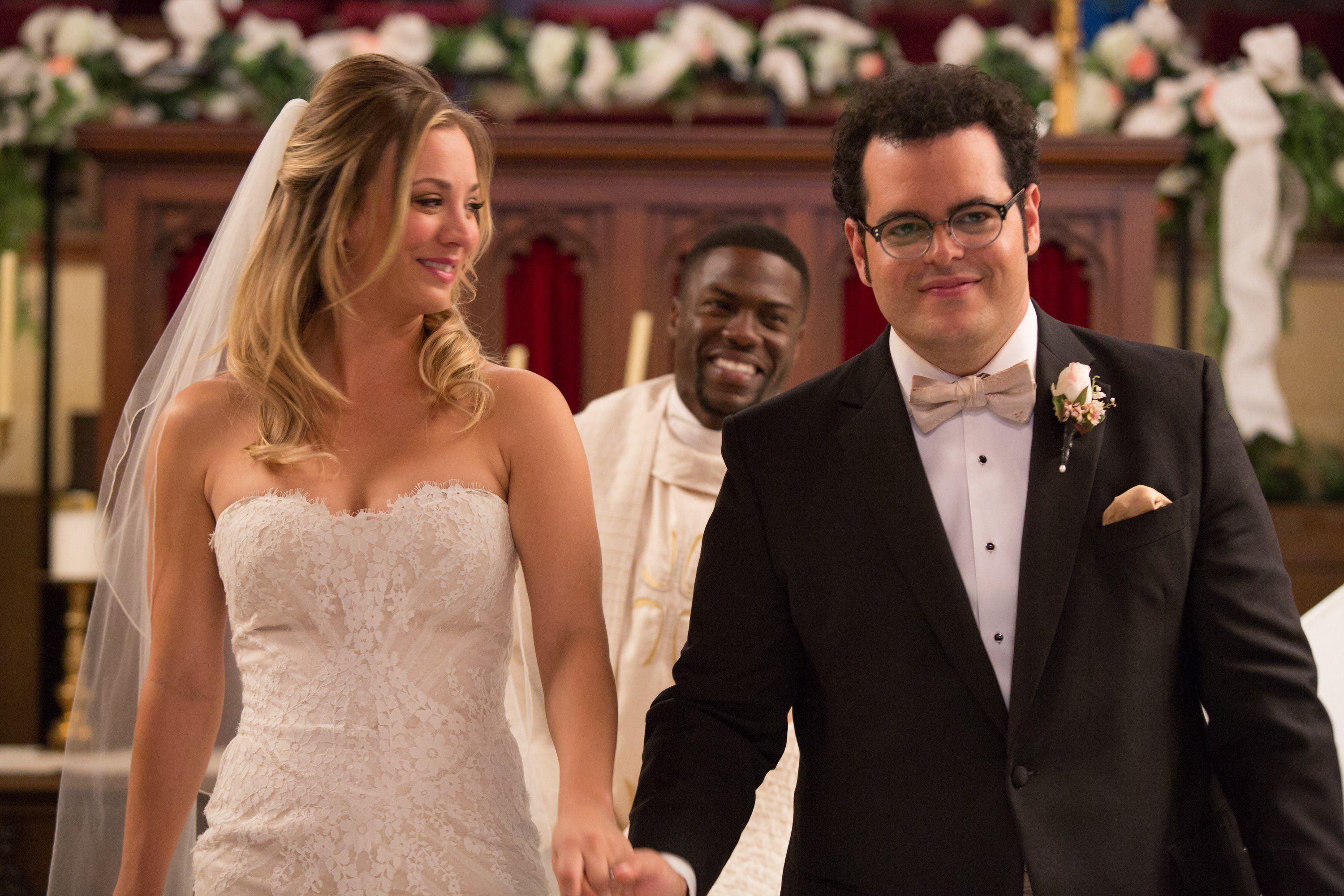 3000x2000 Josh Gad Kaley Cuoco The Wedding Ringer Wallpaper