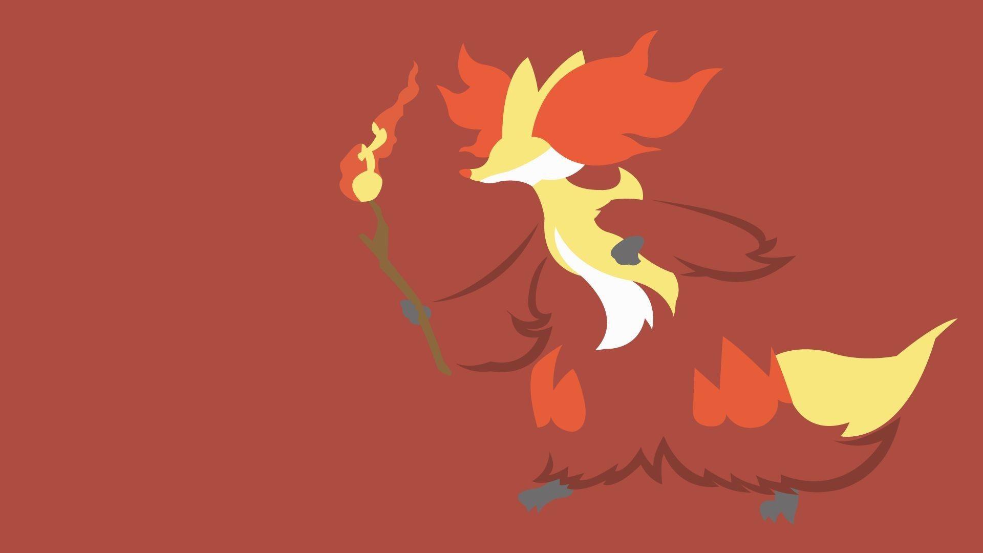 1920x1080 Delphox HD Wallpaper
