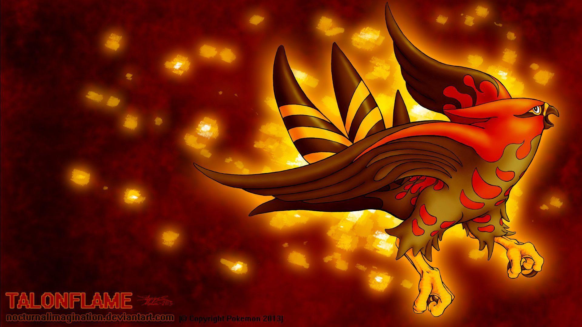 1920x1080 Talonflame HD Wallpaper