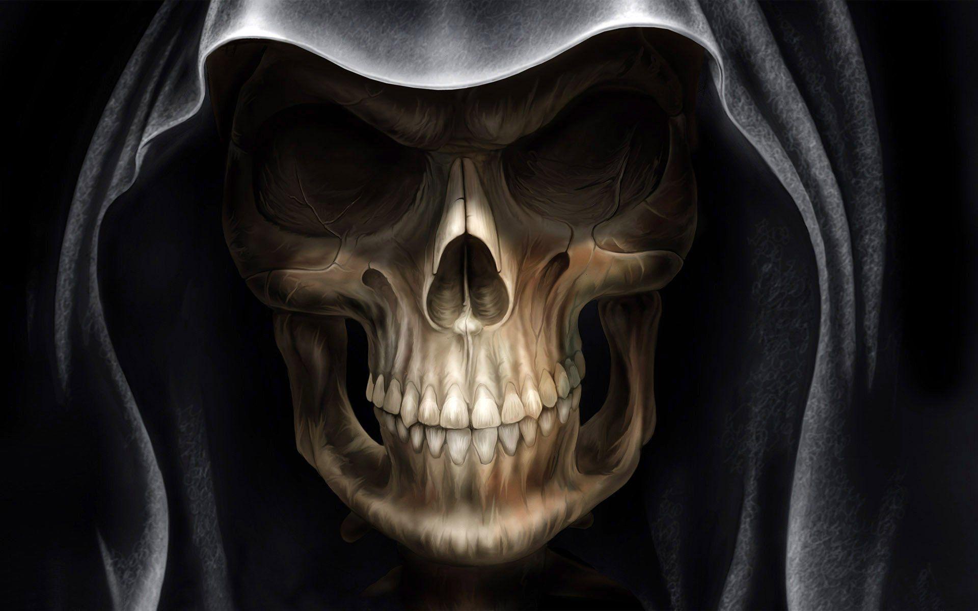 1920x1200 Vampire Skull Wallpaper
