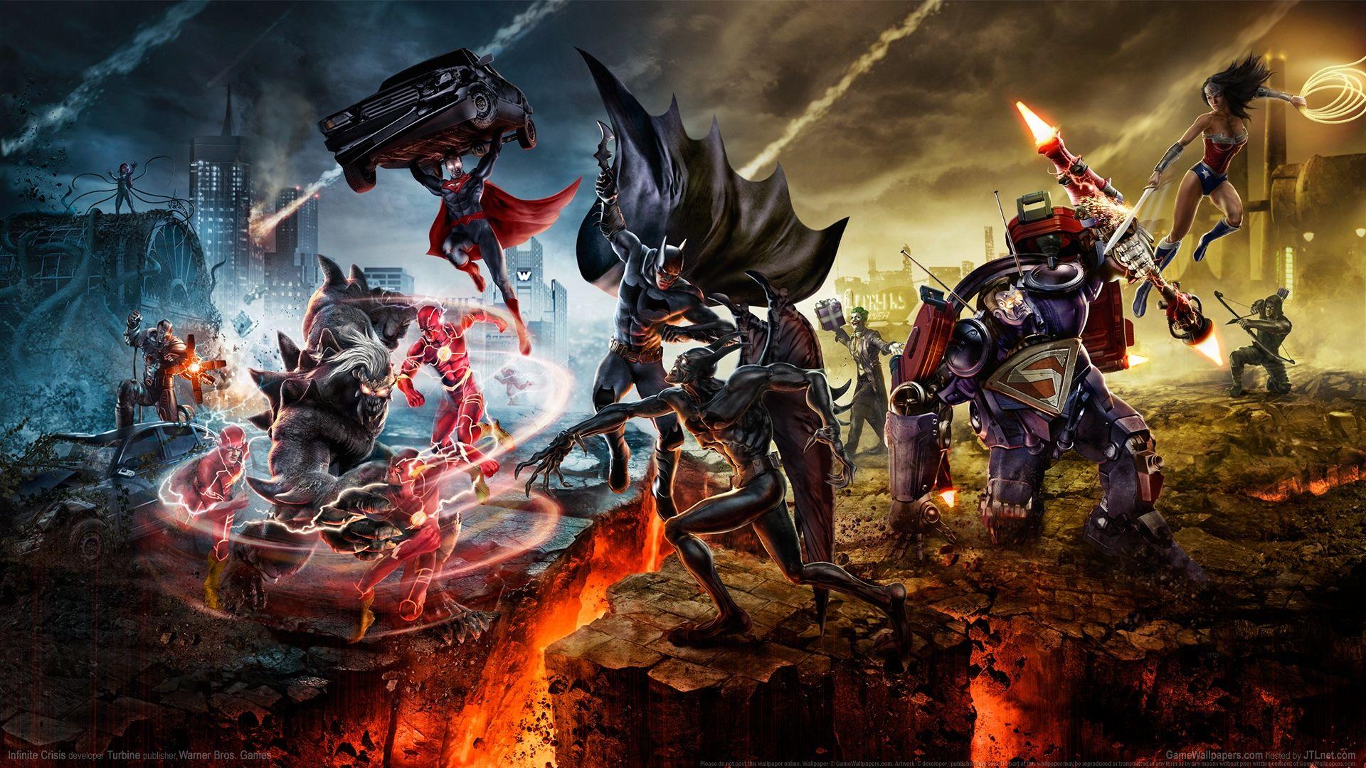 1920x1080 Infinite Crisis DC Comics Game Characters wallpaper. Best HD