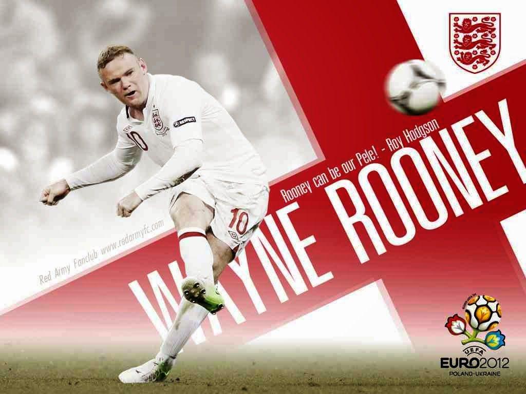 1024x768 World Football Entertainment: Wayne Rooney England HD Wallpaper