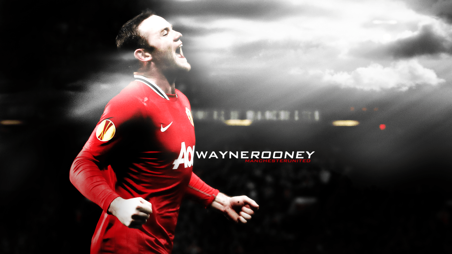 1920x1080 Free download Wayne Rooney Manchester Wallpaper HD [1920x1080]