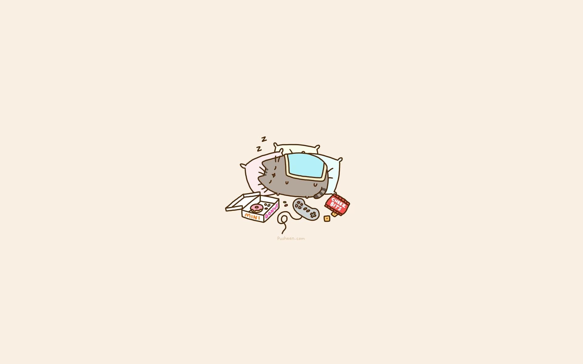 1920x1200 Pusheen Background. Pusheen Wallpaper
