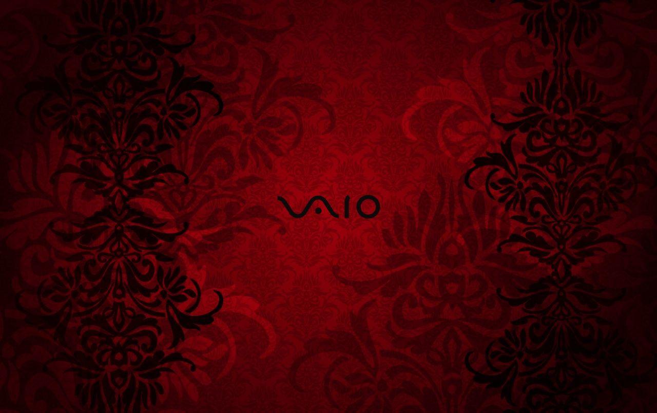 1280x804 Vaio Red wallpaper. Vaio Red
