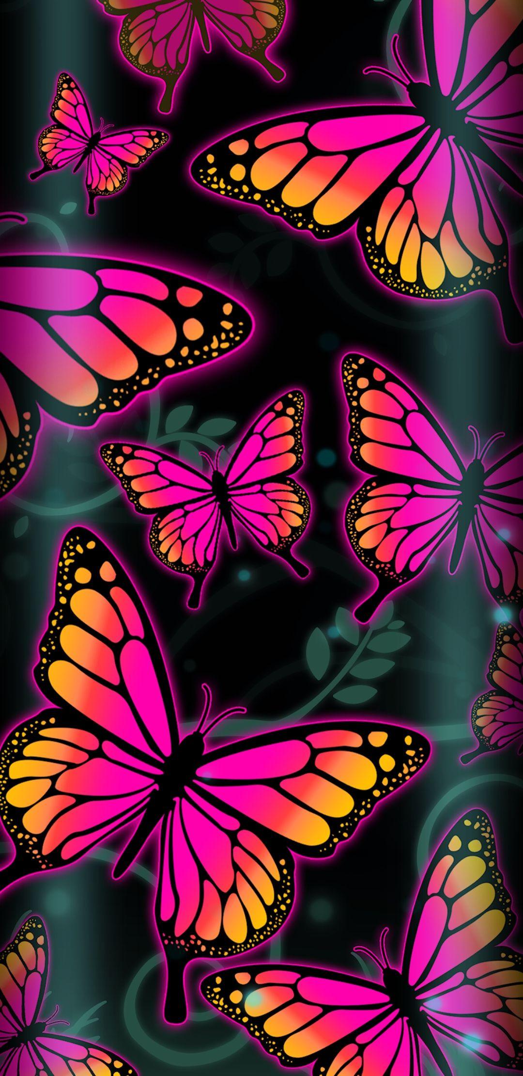 1080x2220 Artistic Butterfly (1080x2220) Wallpaper