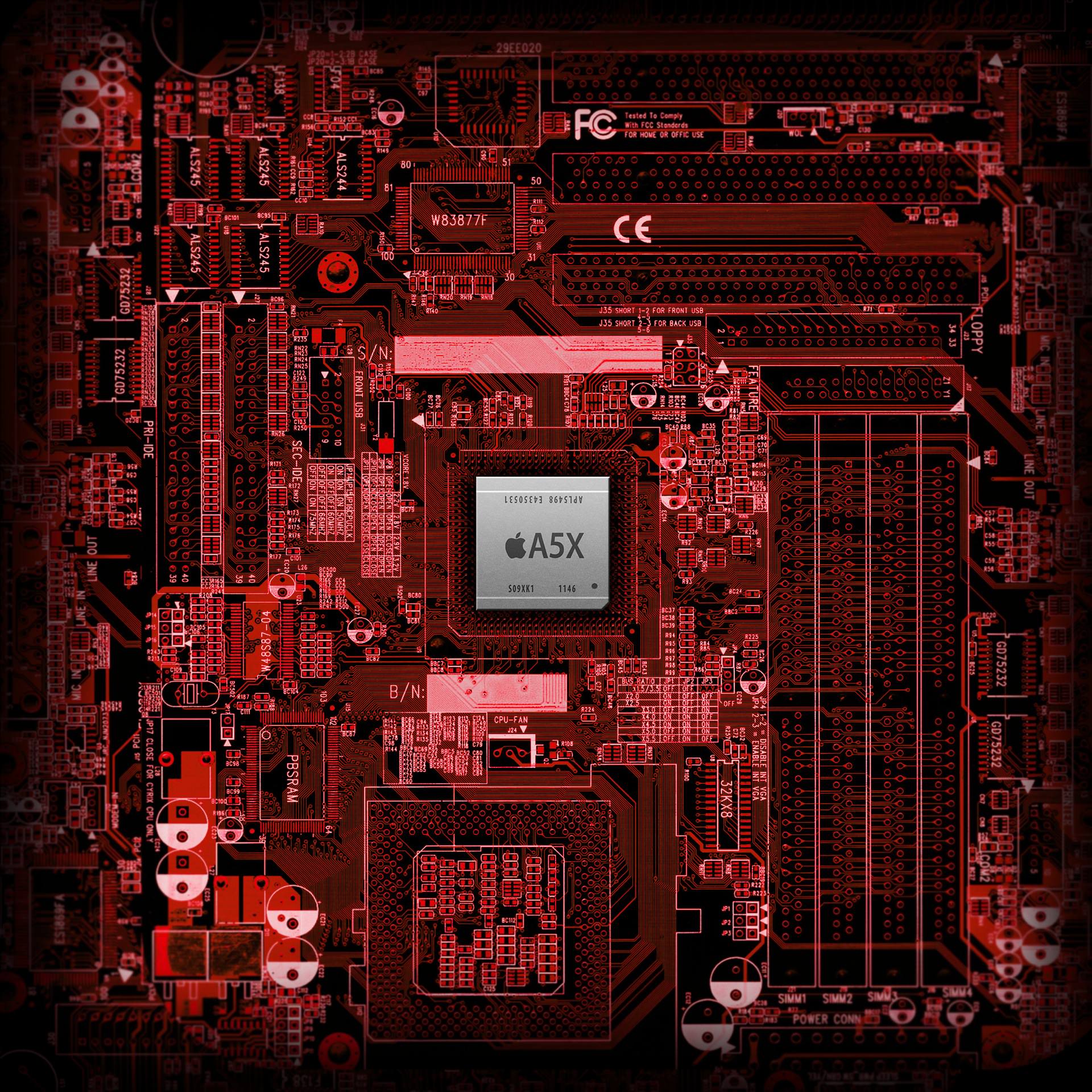 Red Circuit Board Wallpapers - Top Free Red Circuit Board Backgrounds