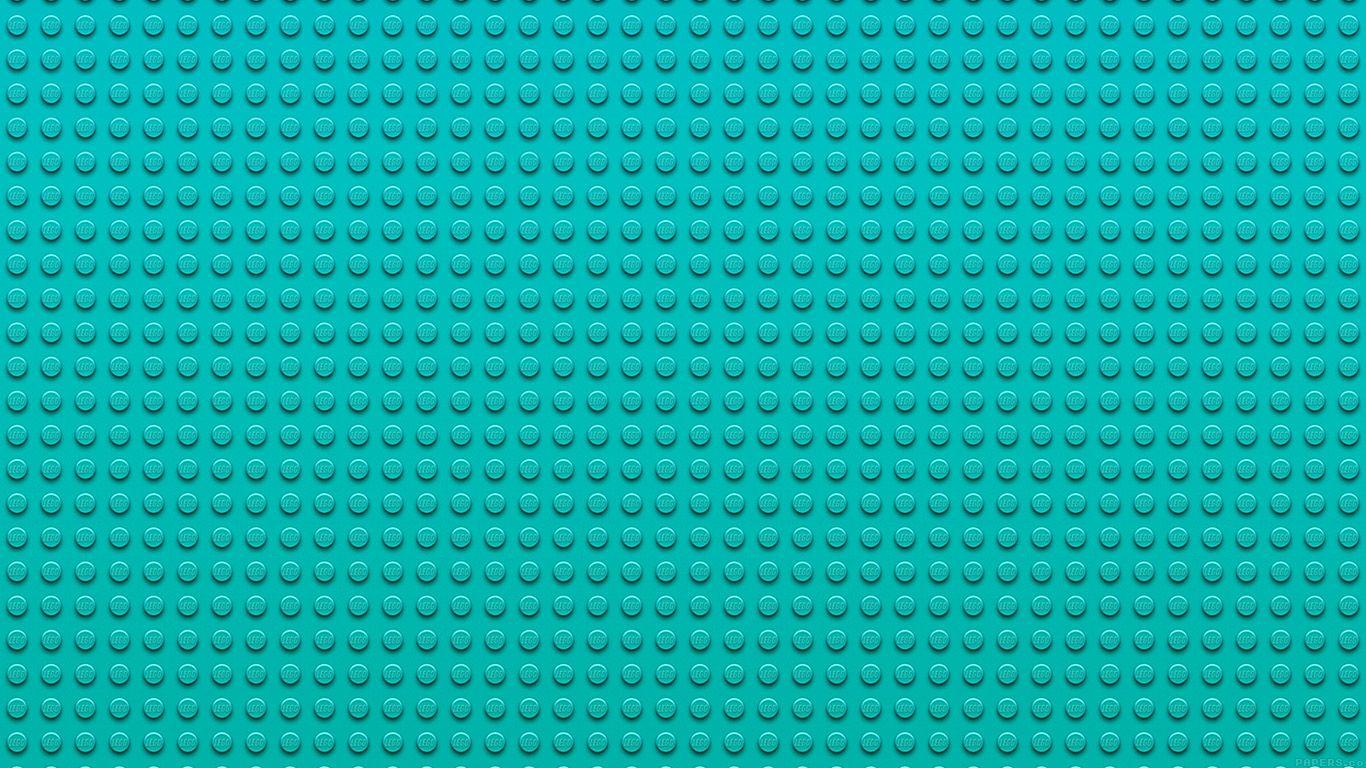 1366x768 Lego Toy Blue Block Pattern Wallpaper