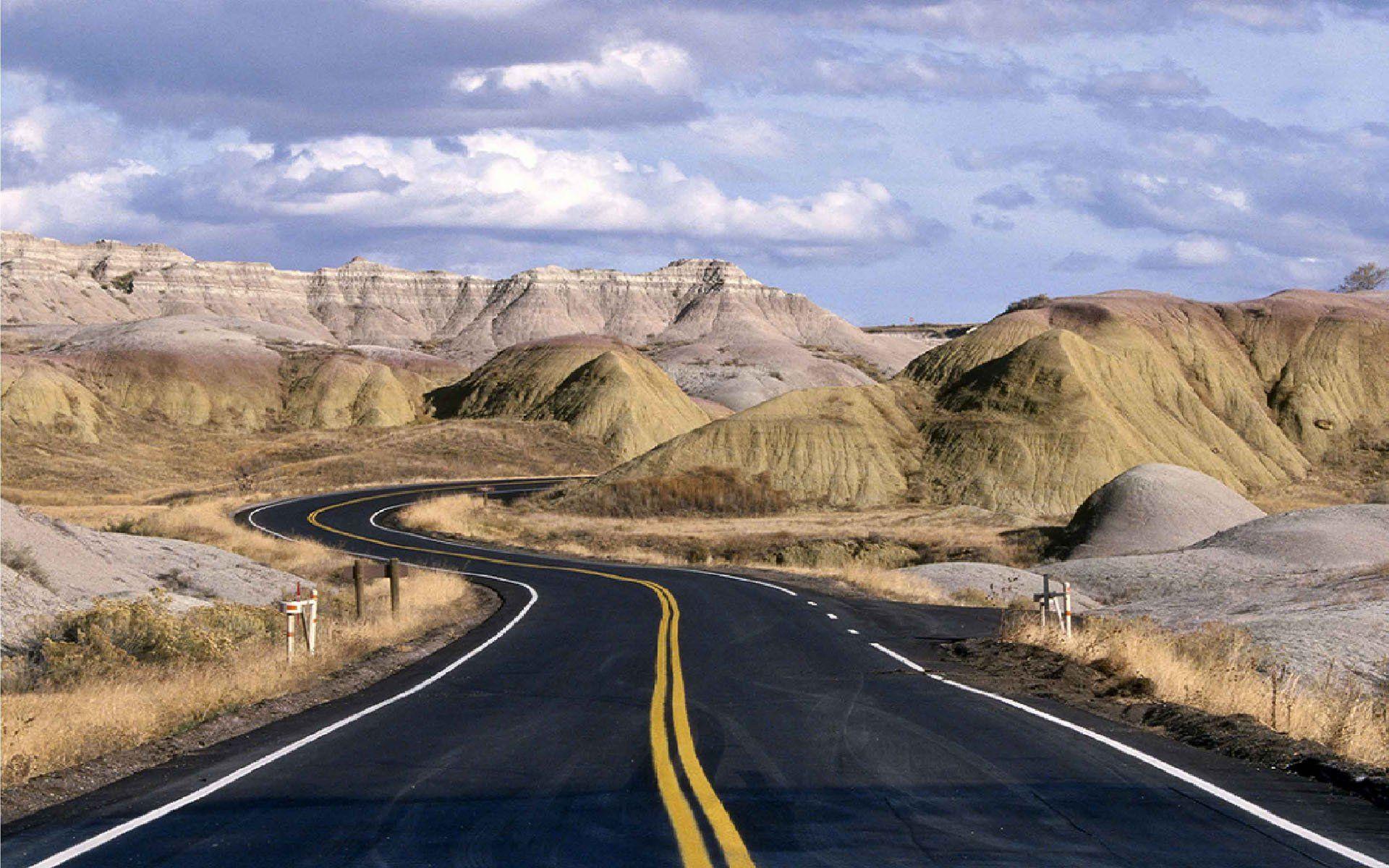 1920x1200 Badlands National Park Wallpaper .