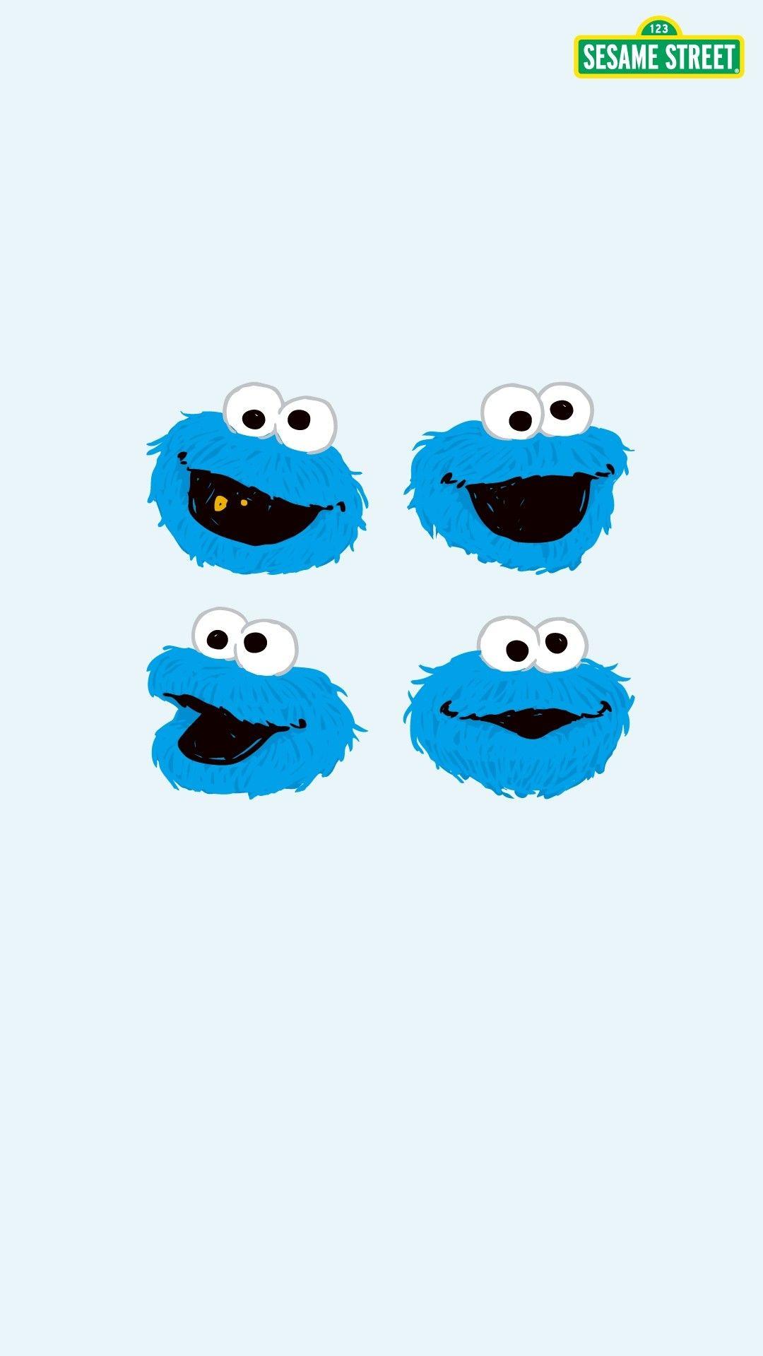 Cookie Monster Wave iPhone 6 Wallpaper  ID 48851