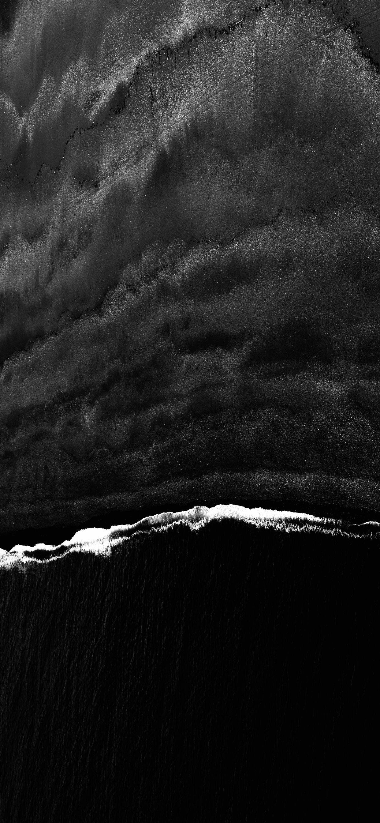 1242x2688 black and gray abstract illustration iPhone Wallpaper Free Download