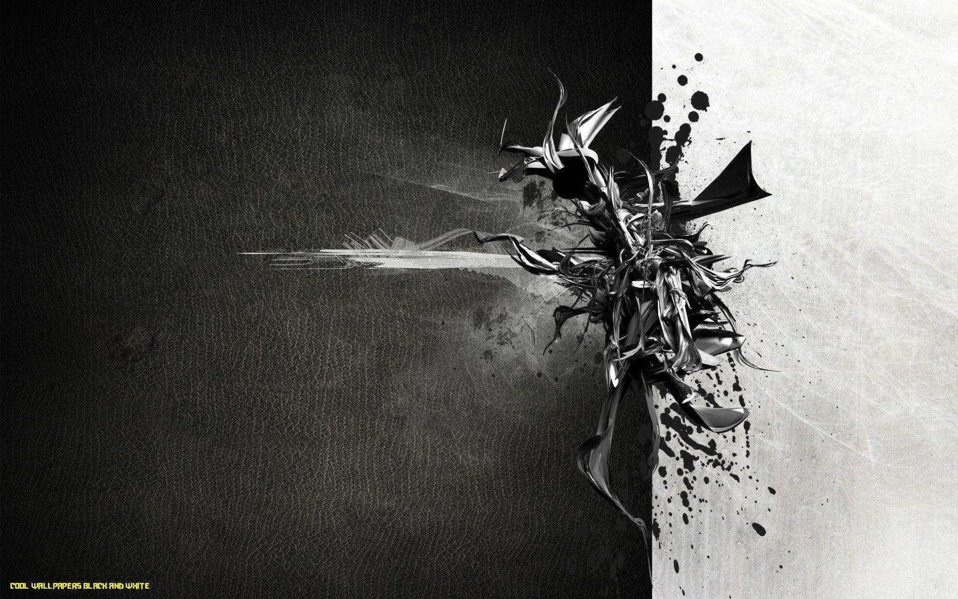 1862x1164 Black And White Abstract Wallpaper