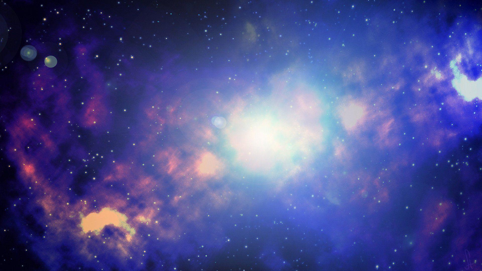 1920x1080 space nebula HD wallpaper