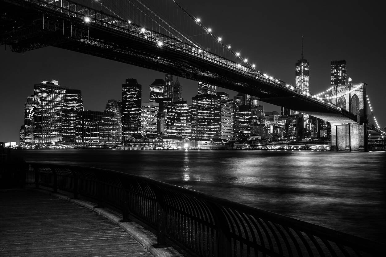 Brooklyn Bridge Night Wallpapers - Top Free Brooklyn Bridge Night ...