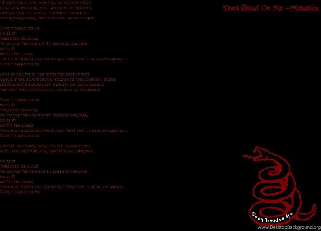 1064x768 Don T Tread On Me Wallpaper Desktop Background