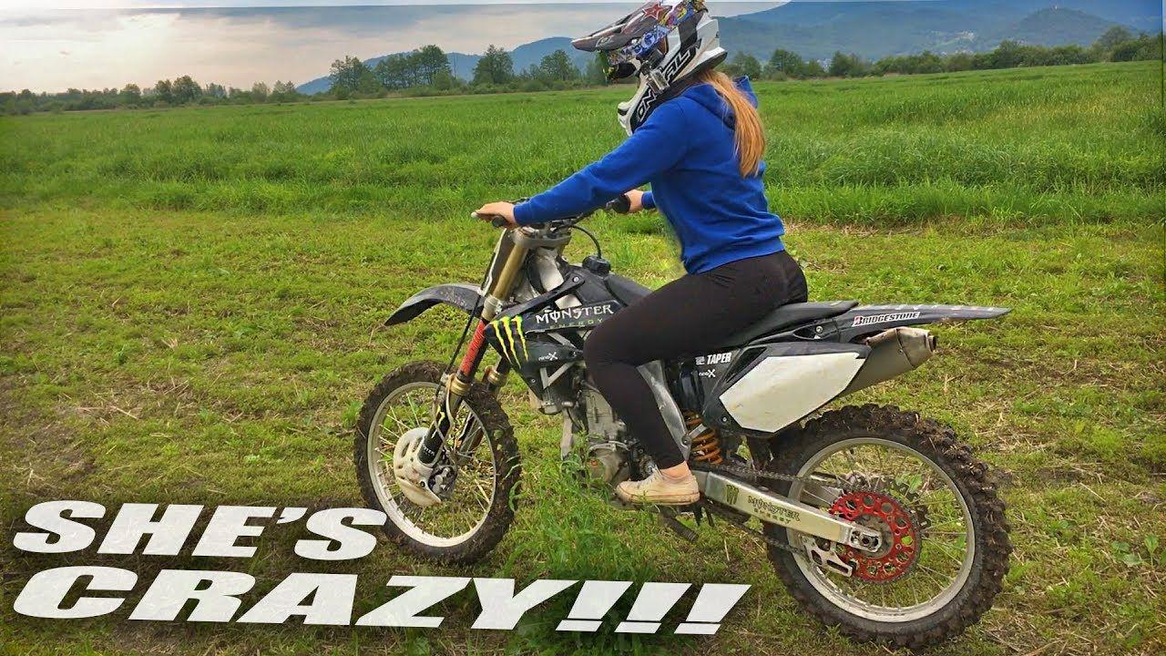 1280x720 She Loves Dirt Bikes rides for the first time!
