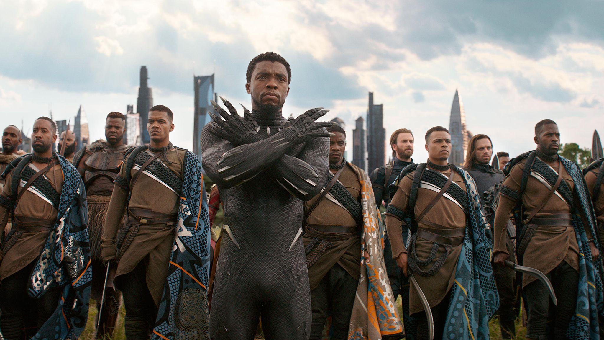 2048x1152 Black Panther In Avengers Infinity War 2018 2048x1152