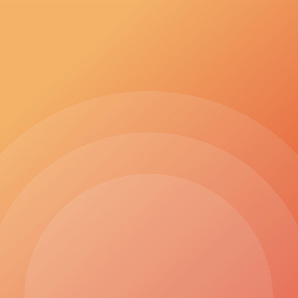 1024x1024 Circle Orange Simple Minimal Pattern Background Wallpaper