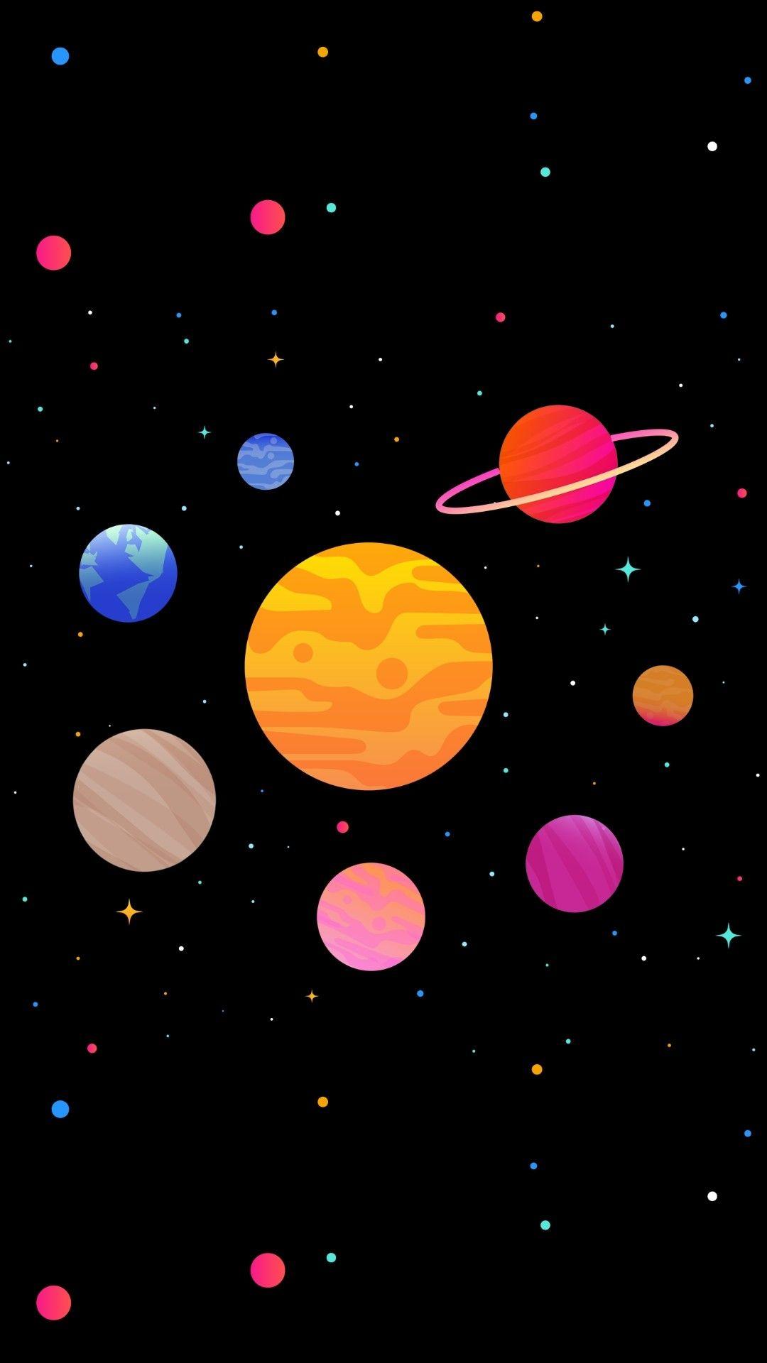 1080x1920 iPhone Wallpaper. Circle, Space, Astronomical object, Design