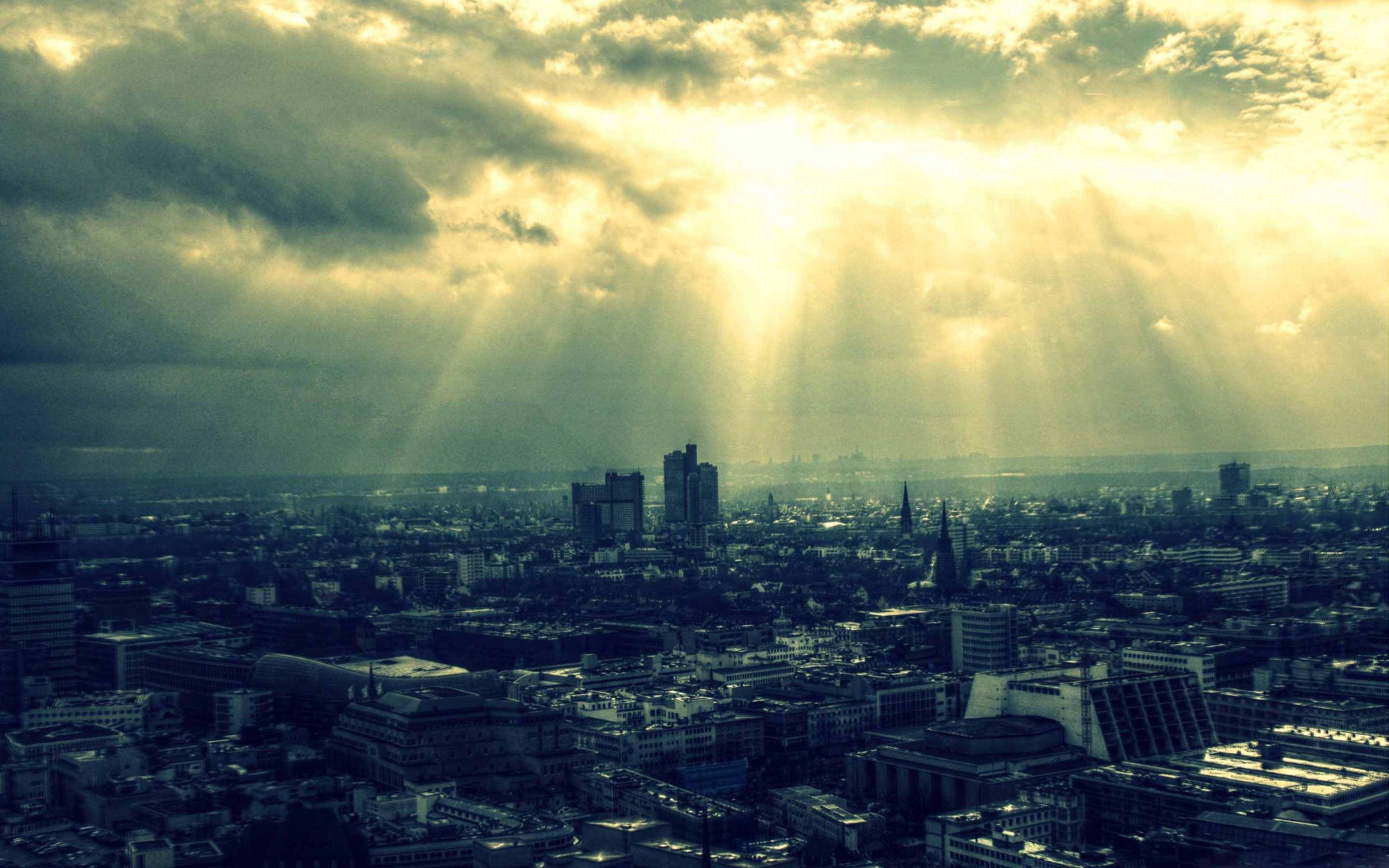 2560x1600 Koln View From The Cathedral Mac Wallpaper Download