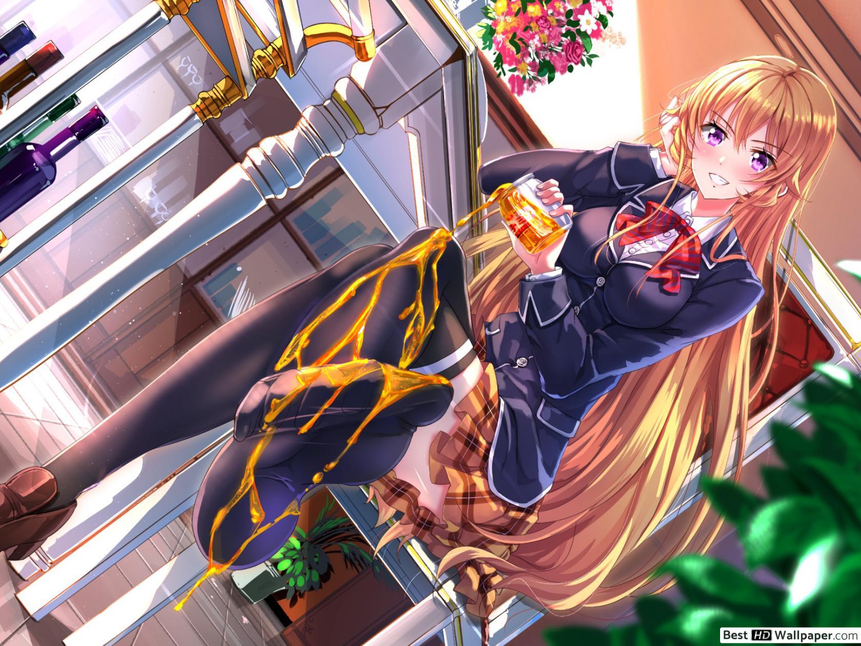 1680x1260 Erina Nakiri HD wallpaper download