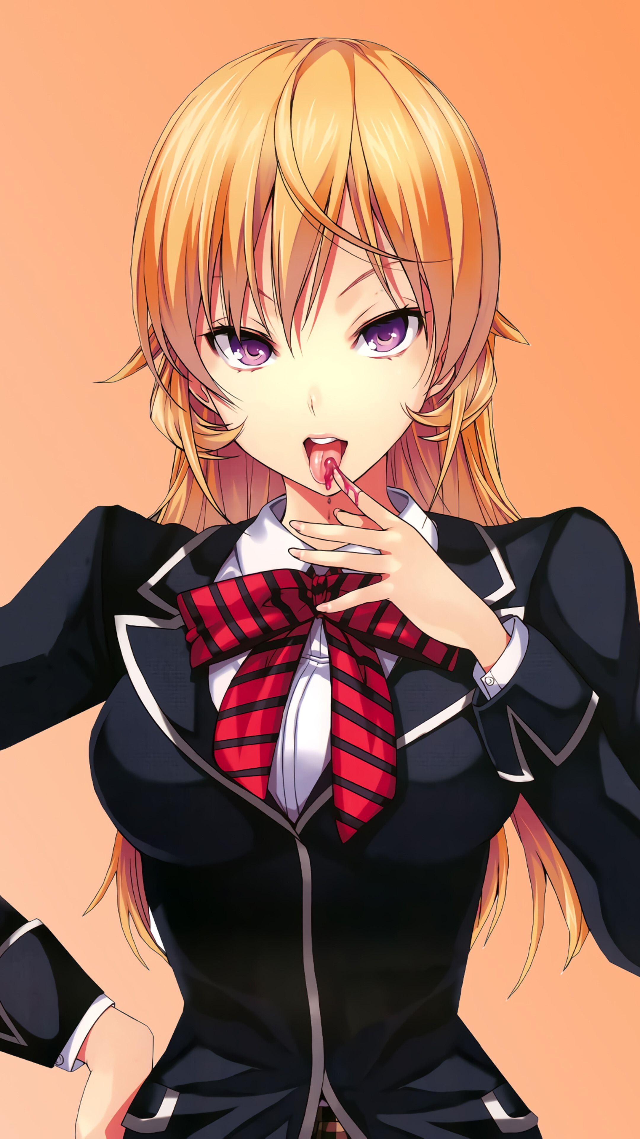 2160x3840 Food Wars, Erina Nakiri, Anime, Girl, 4K iPhone 6s, 6 HD Wallpaper, Image, Background, Photo and Picture. Mocah.org HD Wallpaper