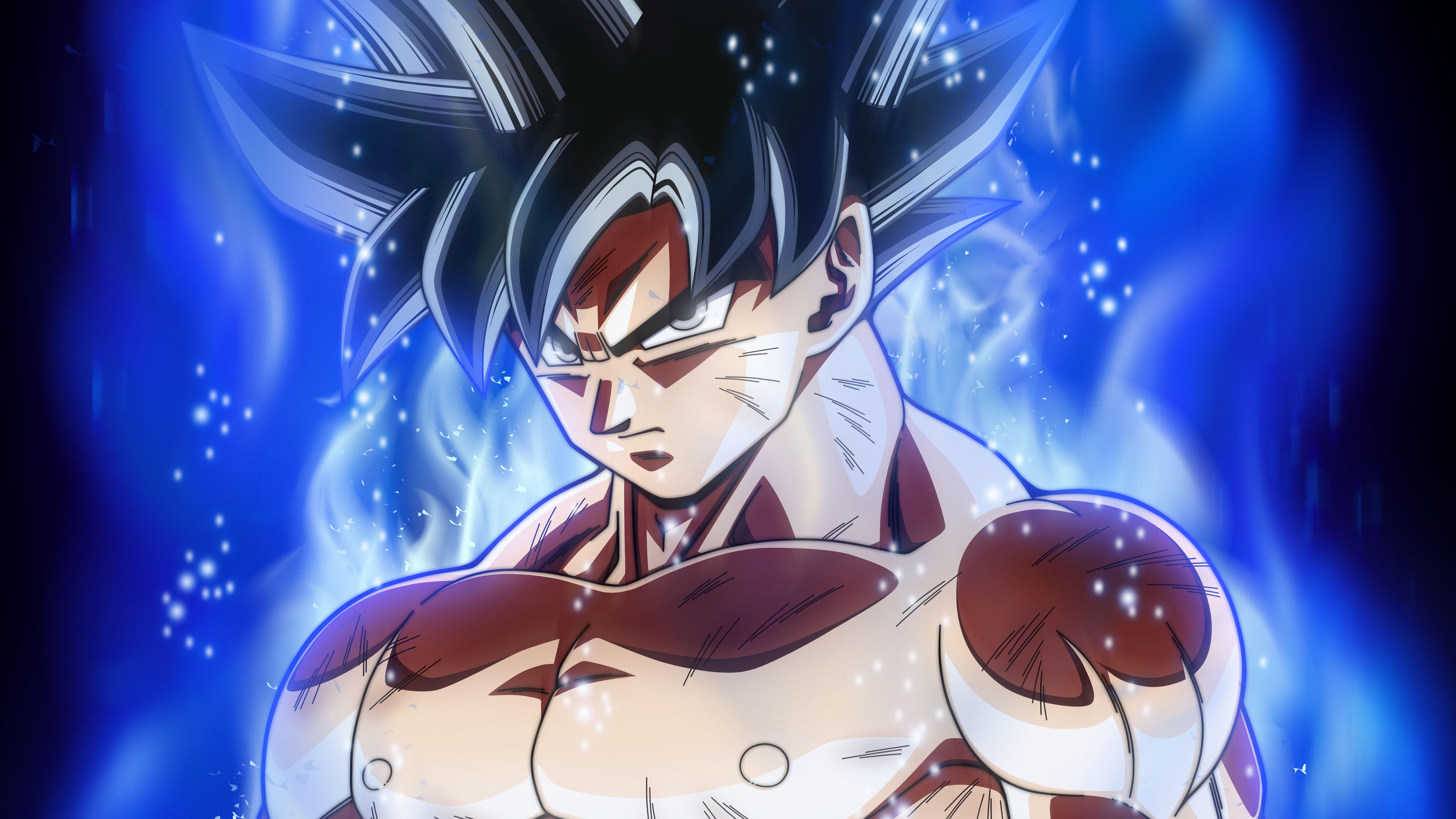7680x4320 Goku Ultra Instinct Dragon Ball Super 8K
