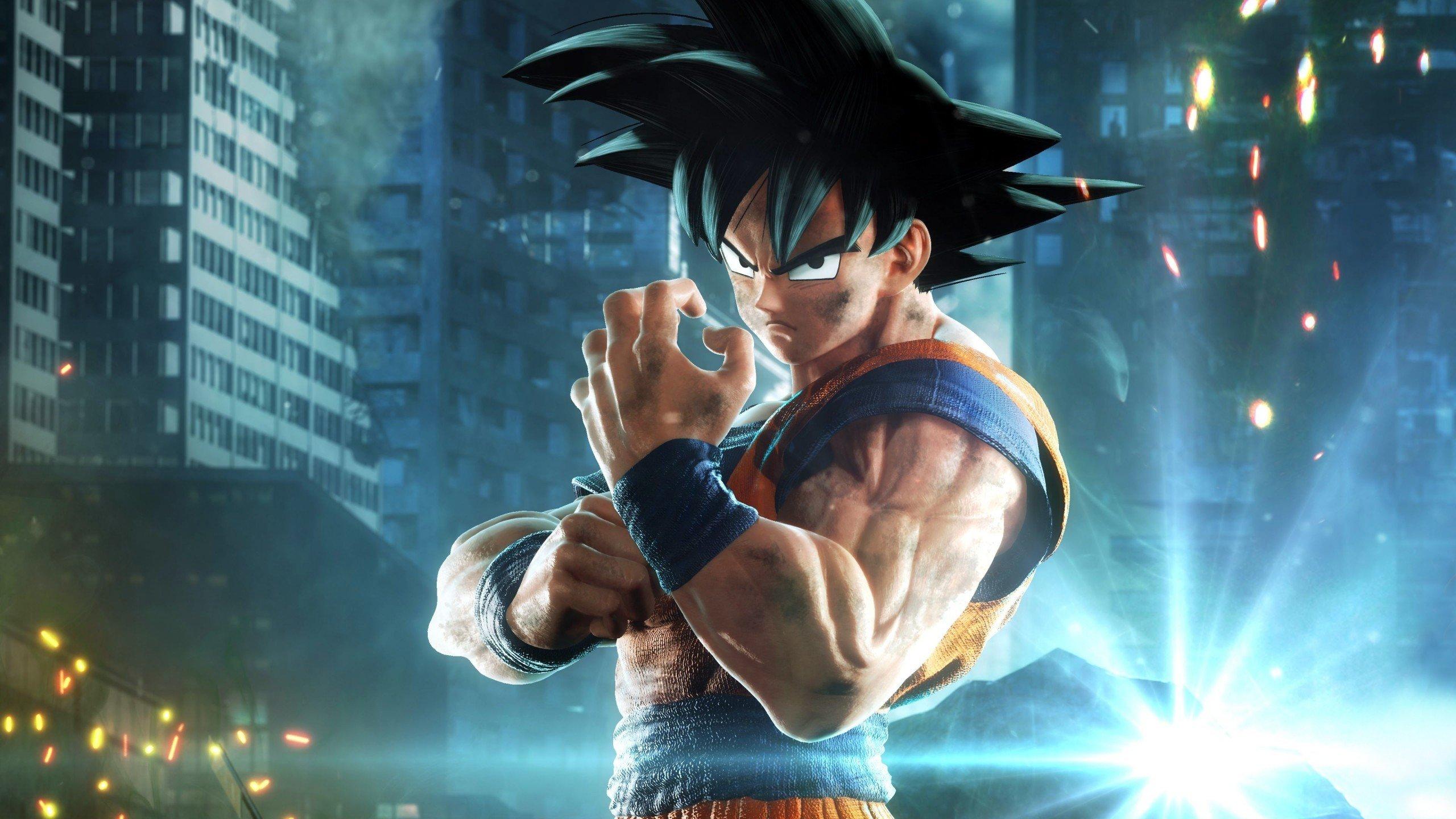2560x1440 High Resolution Goku Jump Force Wallpaper