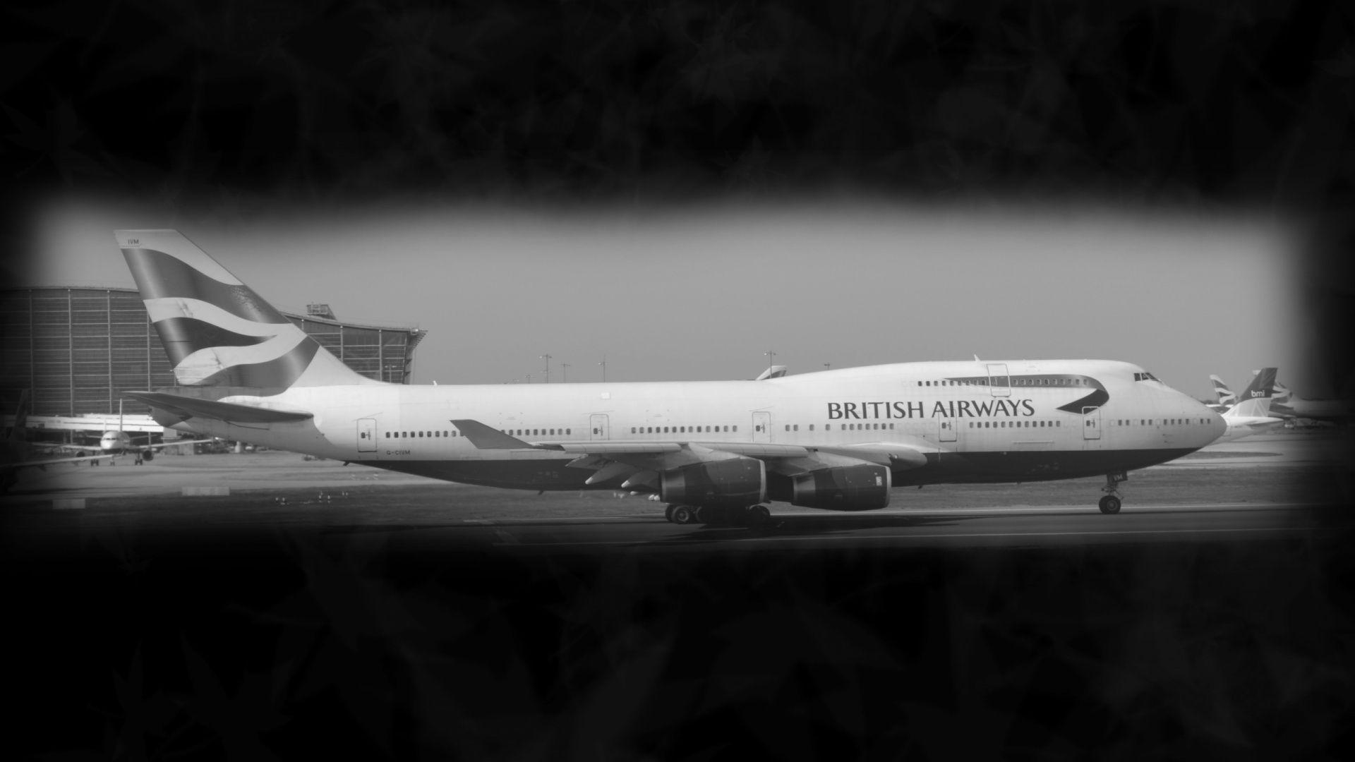 1920x1080 British Airways airliner desktop PC and Mac wallpaper
