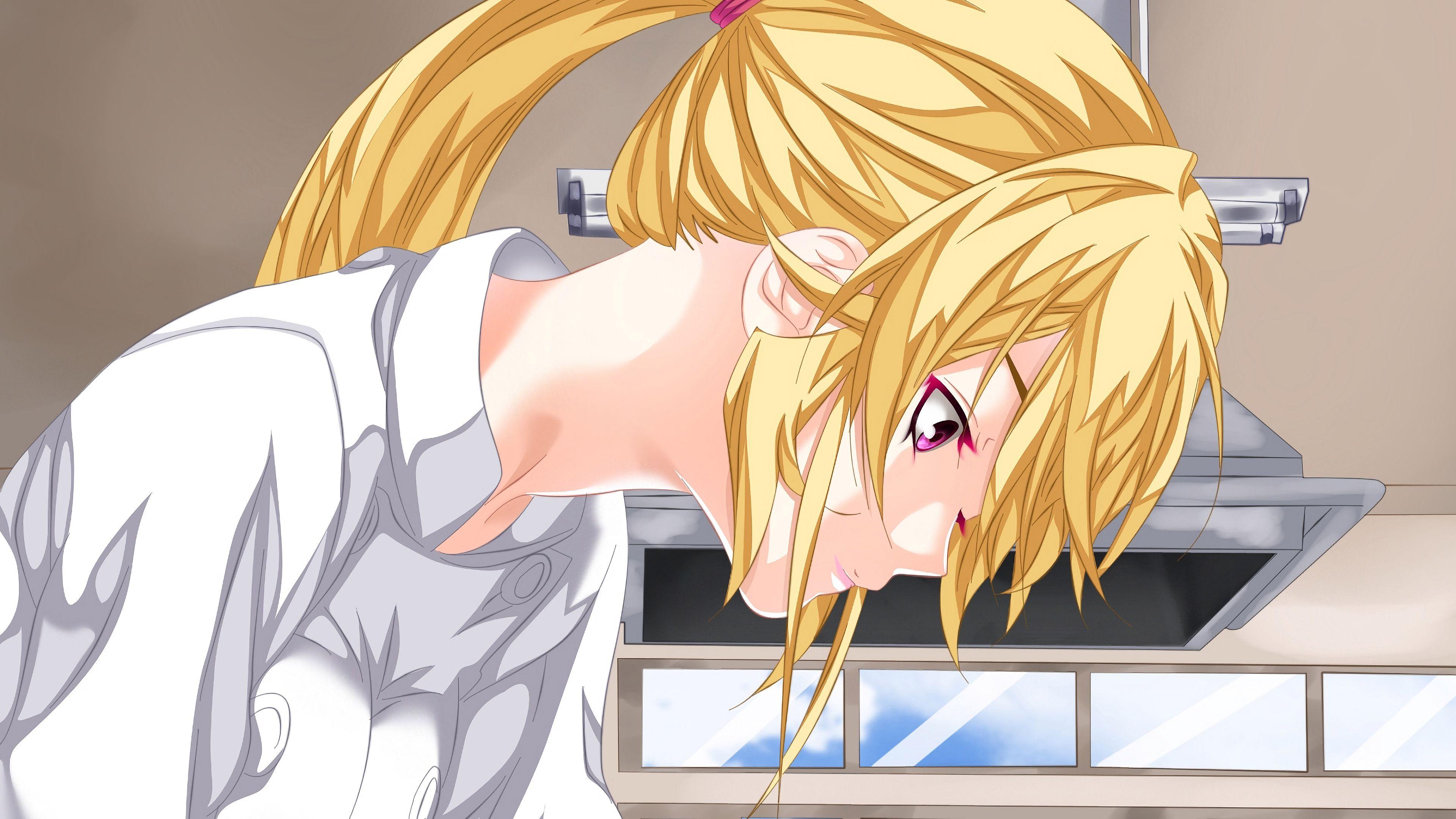 3840x2160 Erina Nakiri, Food Wars, Anime, Girl, 4K wallpaper. Mocah.org HD Wallpaper