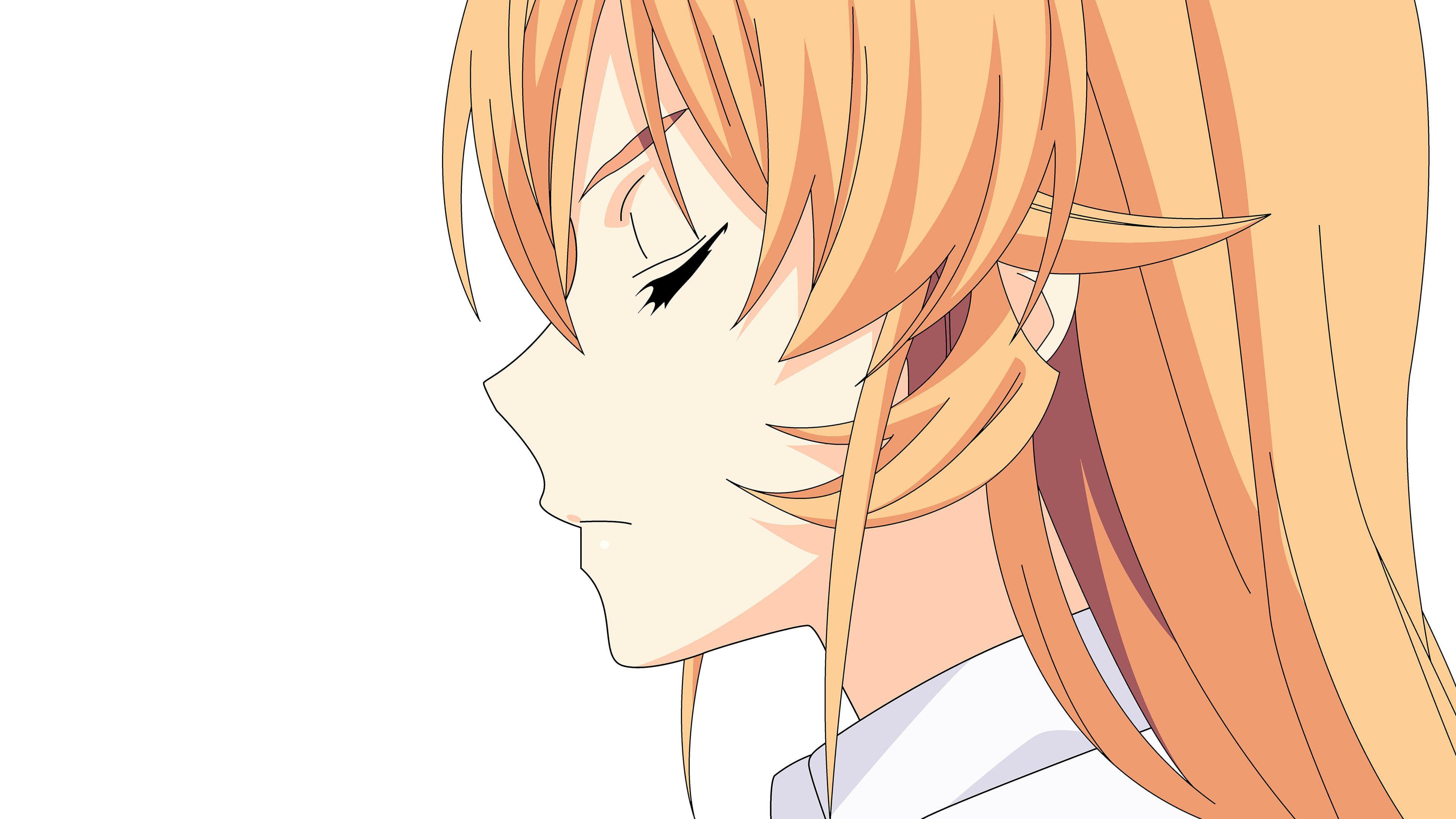3840x2160 Shokugeki No Soma Erina Nakiri Portrait UHD 4K Wallpaper