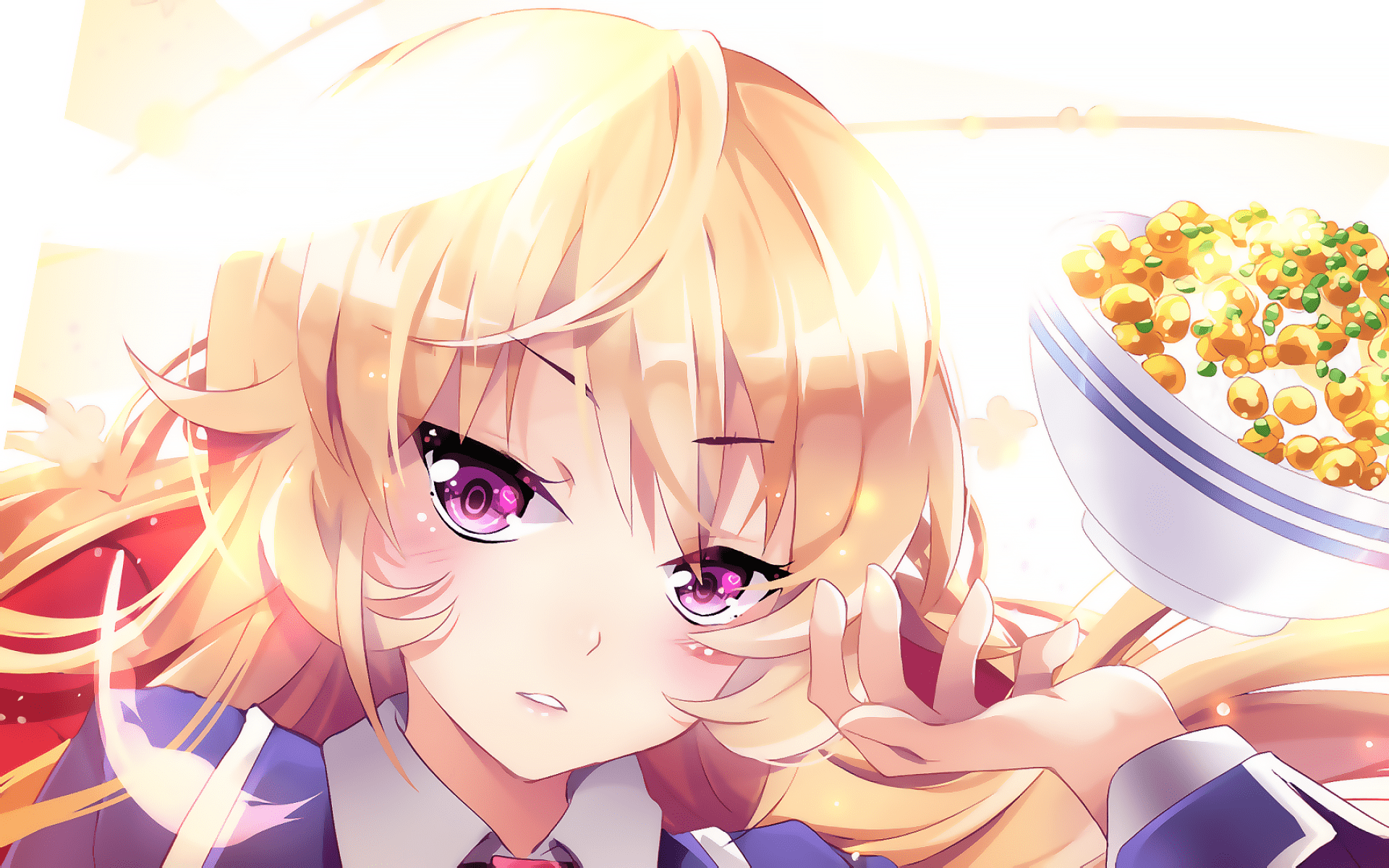 1920x1200 Download wallpaper Erina Nakiri, manga, artwork, Shokugeki no Soma, Nakiri Erina for desktop with resolution 1920x1200. High Quality HD picture wallpaper