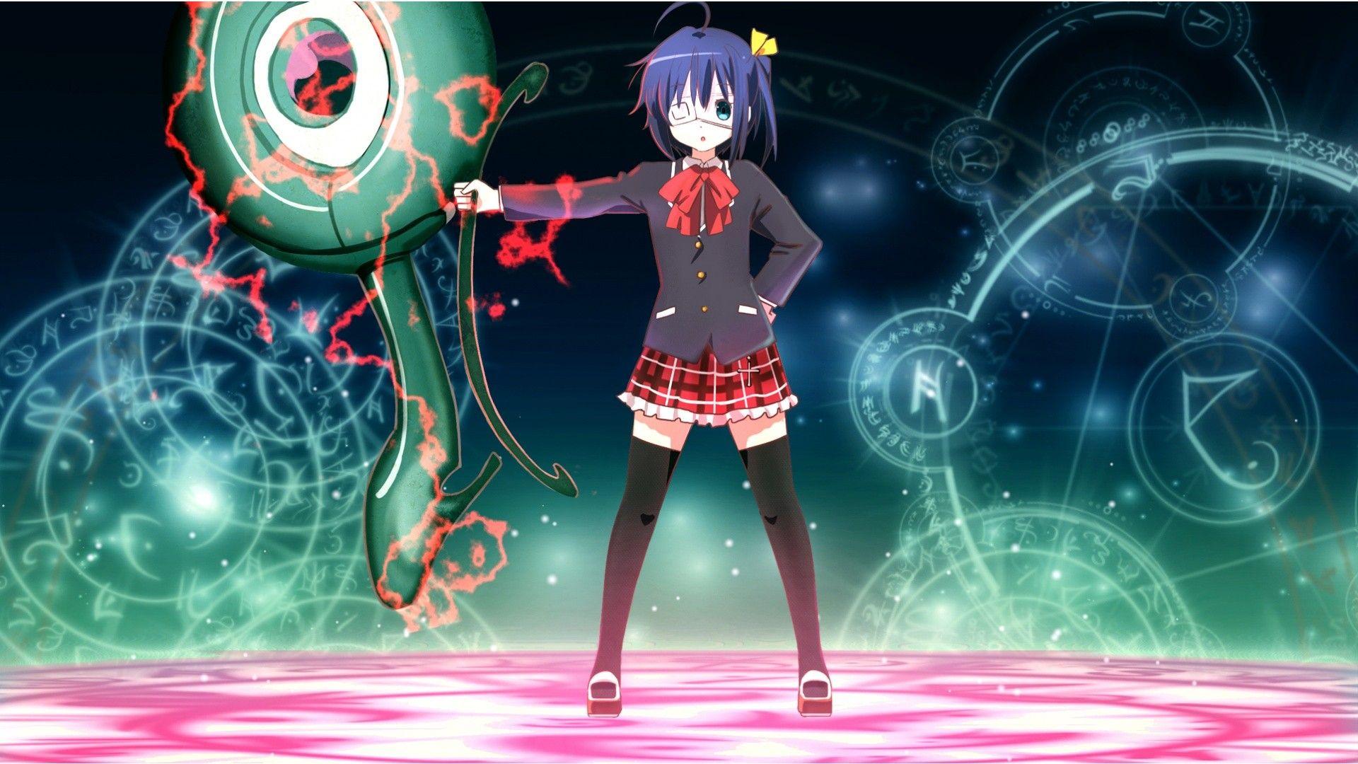 1920x1080 Chuunibyou Demo Koi Ga Shitai!, Takanashi Rikka, Anime Girls