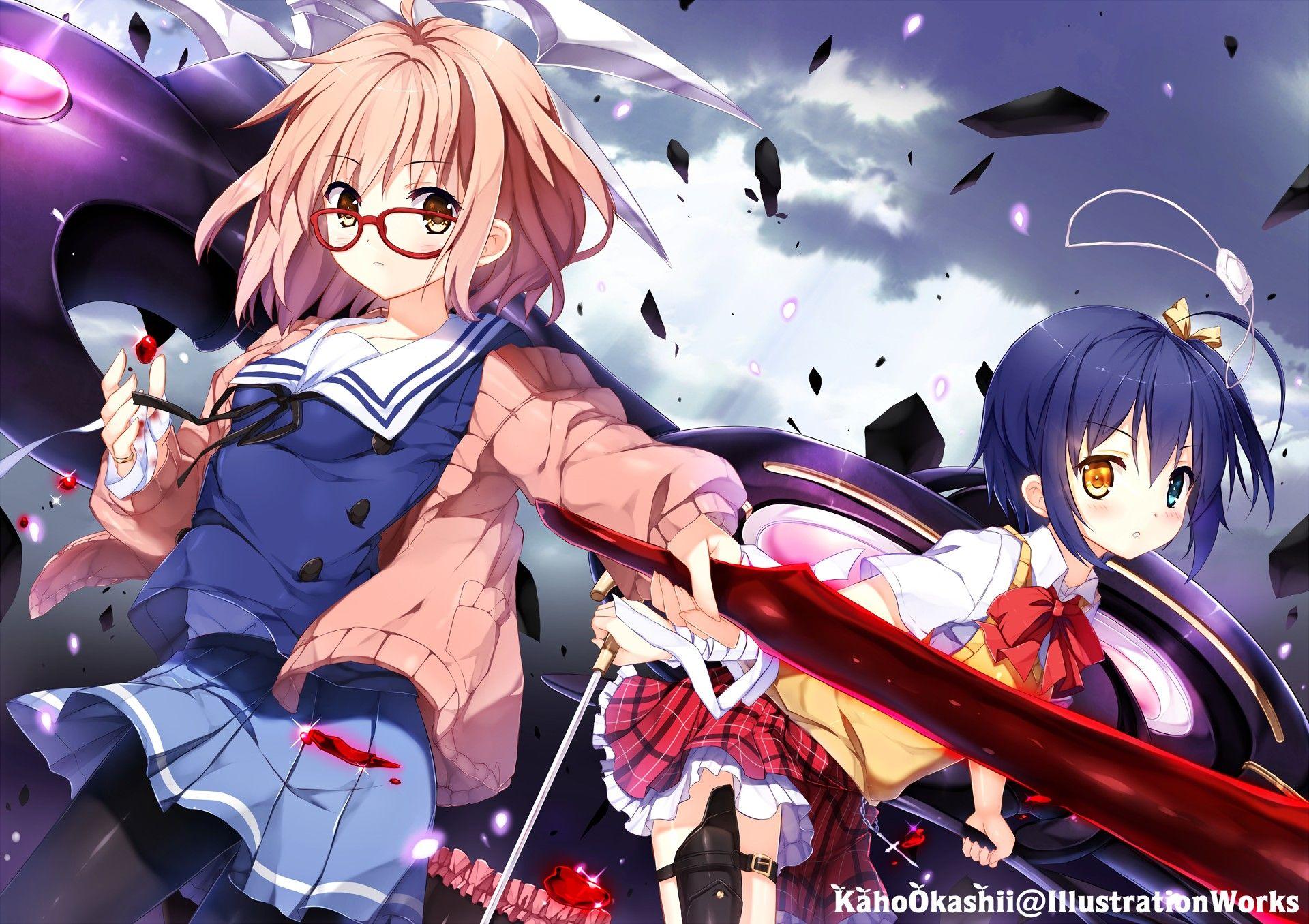 1920x1356 anime girls, Anime, Chuunibyou demo Koi ga Shitai!, Kyoukai no
