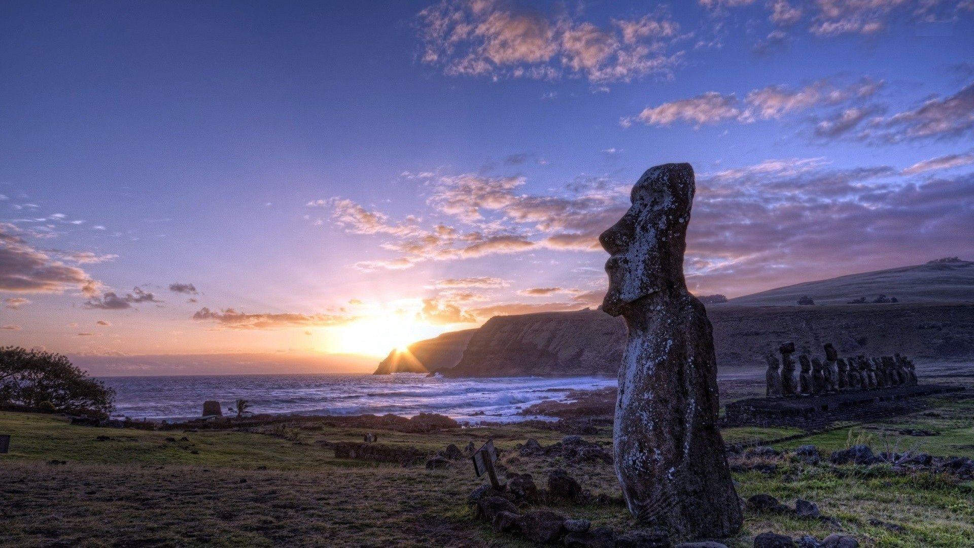 1920x1080 Easter Island Wallpaper