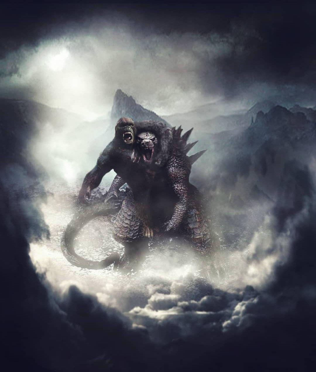 1080x1270 Godzilla vs Kong. All godzilla monsters, Kaiju monsters, Godzilla