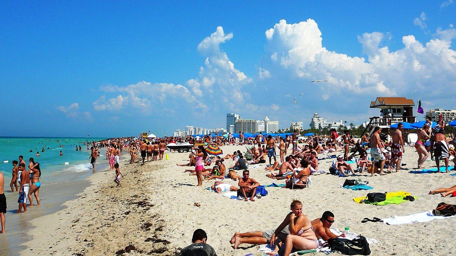 1920x1080 Miami Beach Wallpaper