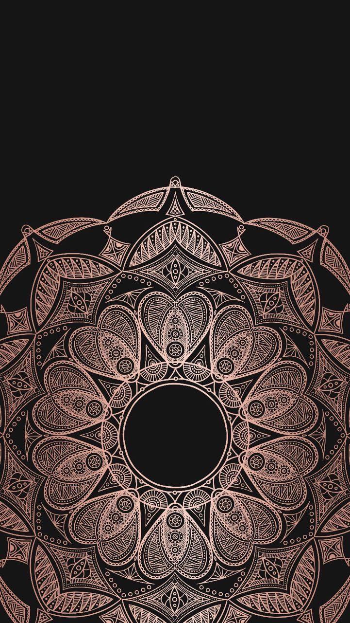 721x1280 WallpaperMandala. Gold wallpaper iphone, Mandala wallpaper, Samsung wallpaper
