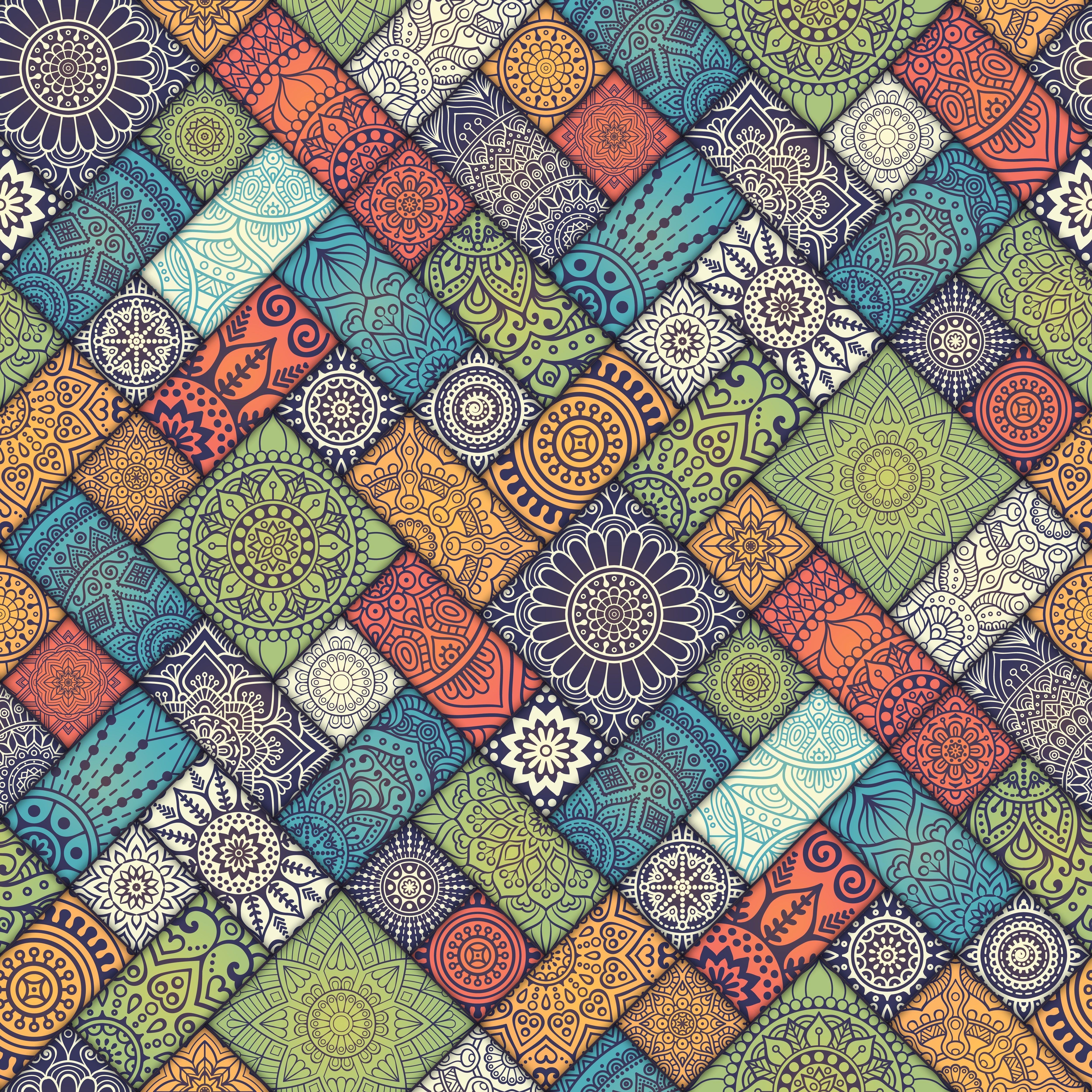 5000x5000 Mandala Pattern Abstract 5k, HD Abstract, 4k Wallpaper, Image, Background, Photo and Picture