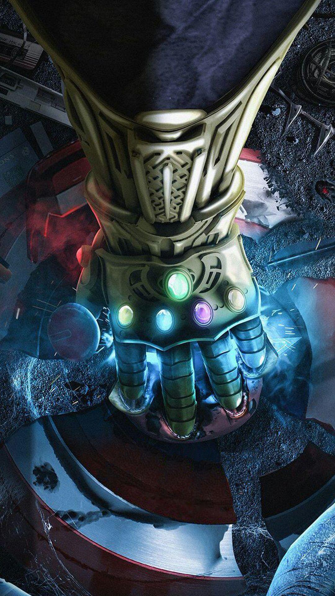 1080x1920 Infinity War Poster Phone Wallpaper