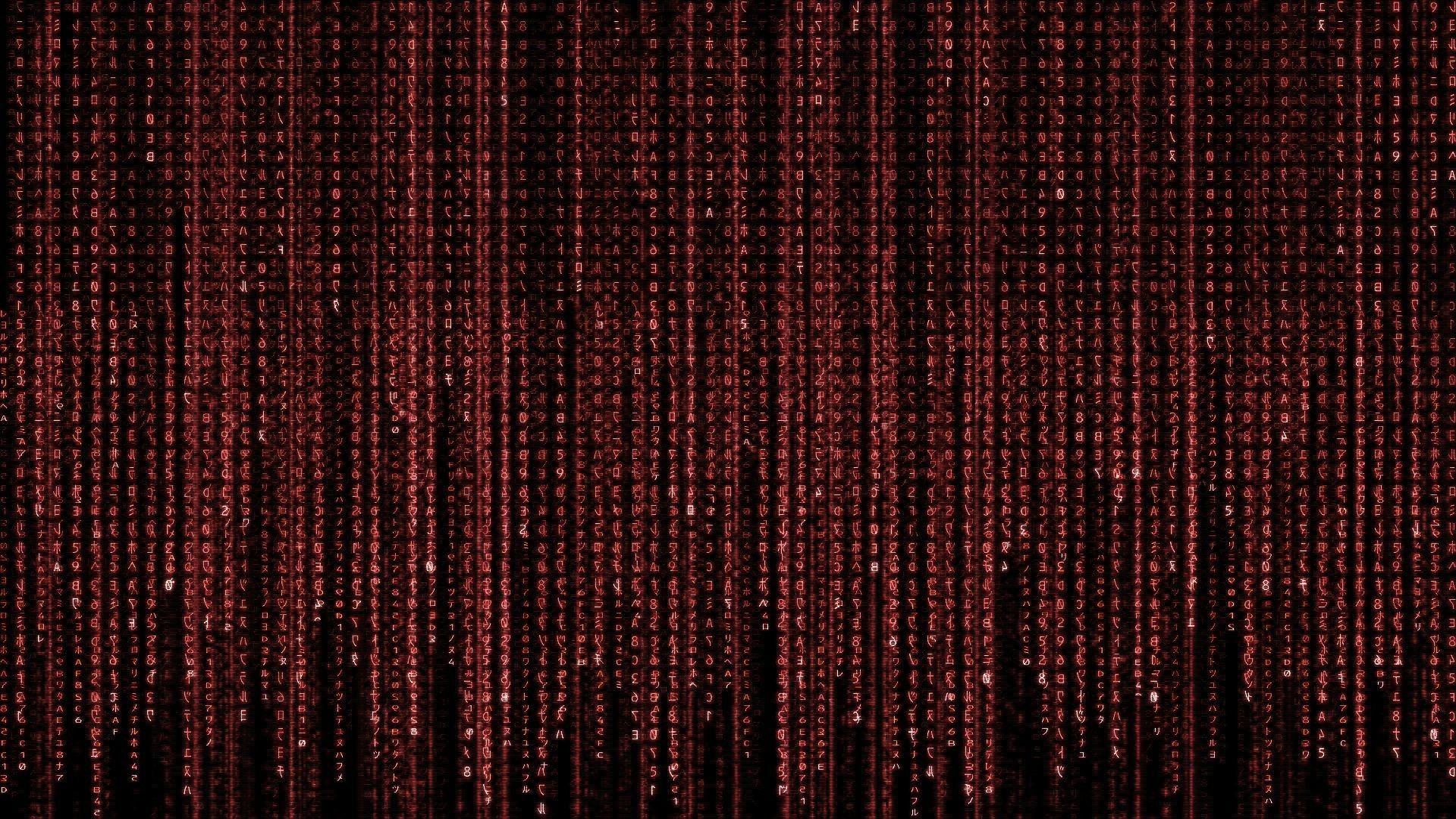 1920x1080 Blue Matrix Wallpaper