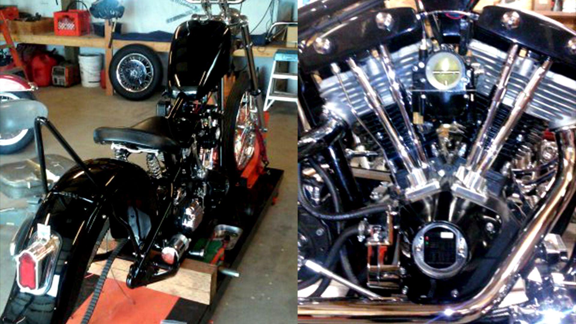 1920x1080 Harley Old School Chopper