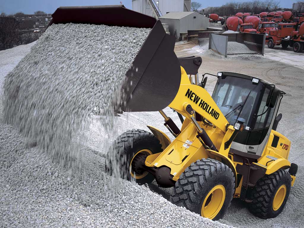 1024x768 New Holland W170 picture. New Holland photo gallery