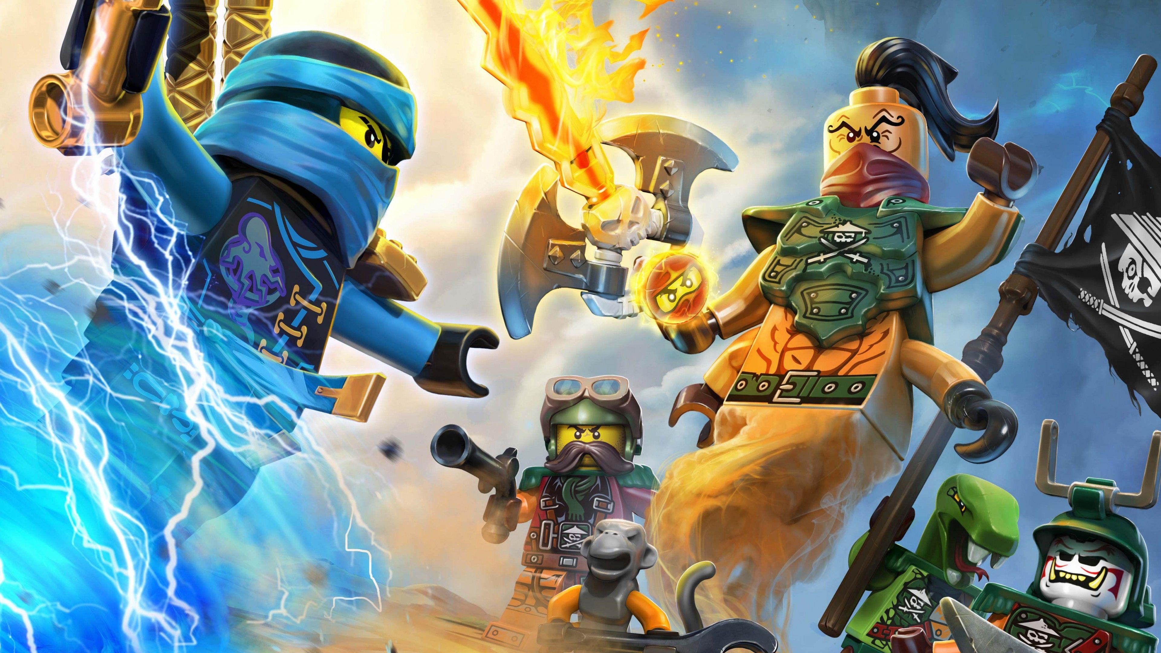 3840x2160 Wallpaper The LEGO Ninjago Movie, 5k, best animation movies, Movies