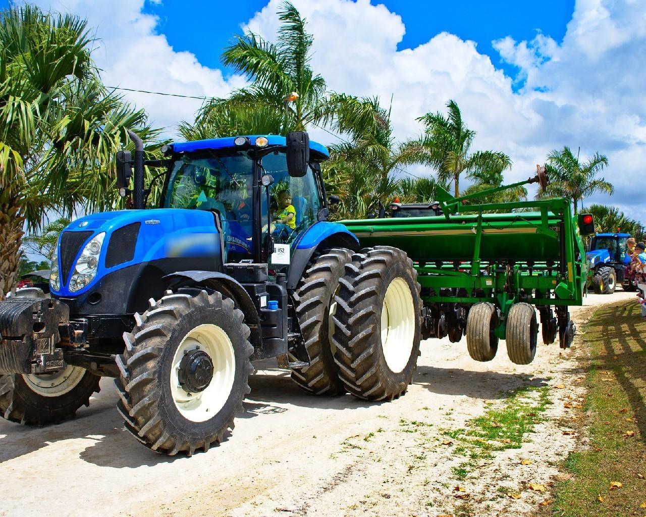 1280x1024 Wallpaper Tractor New Holland for Android