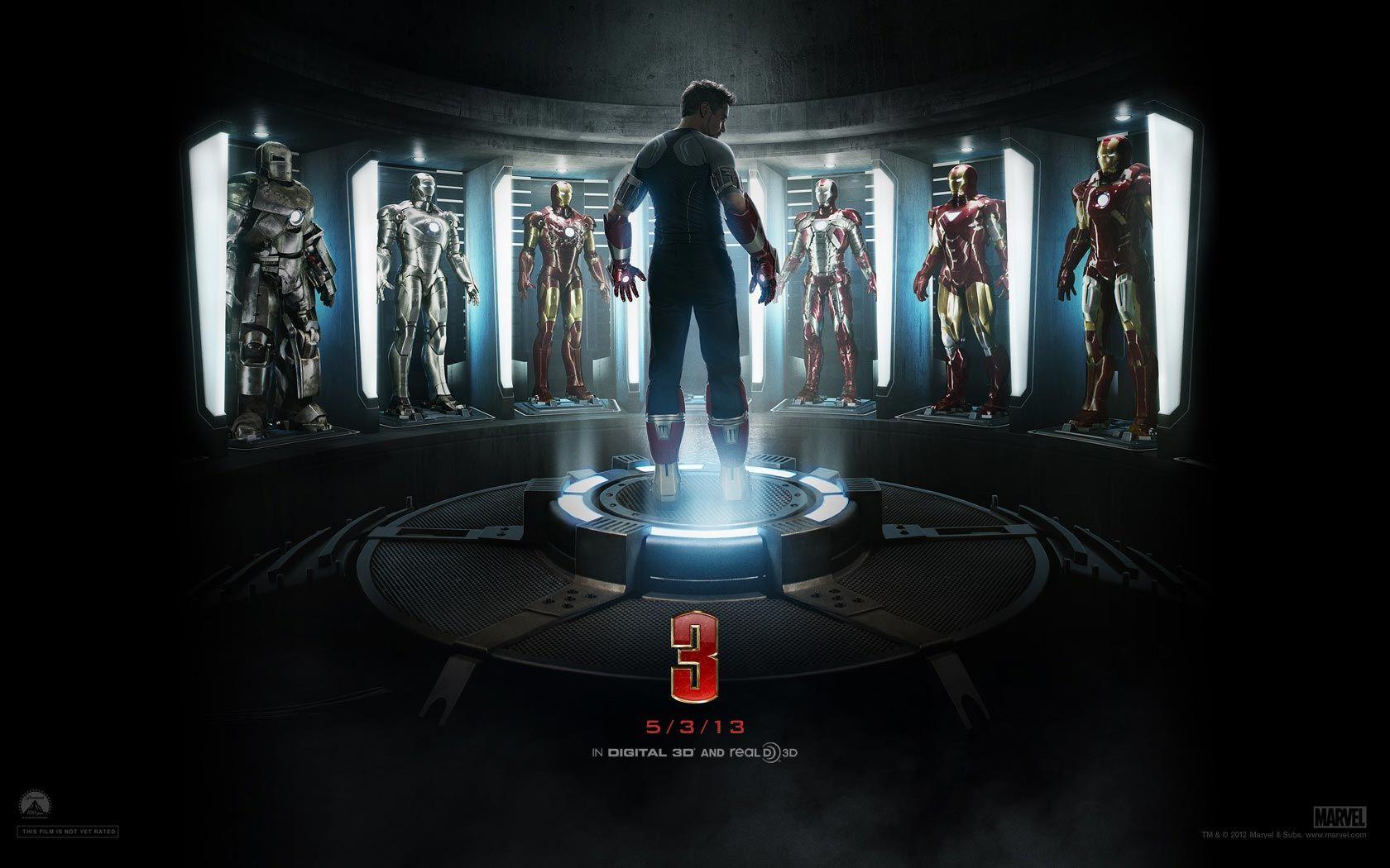 1680x1050 Iron Man 3 Wallpaper Man 3 Wallpaper