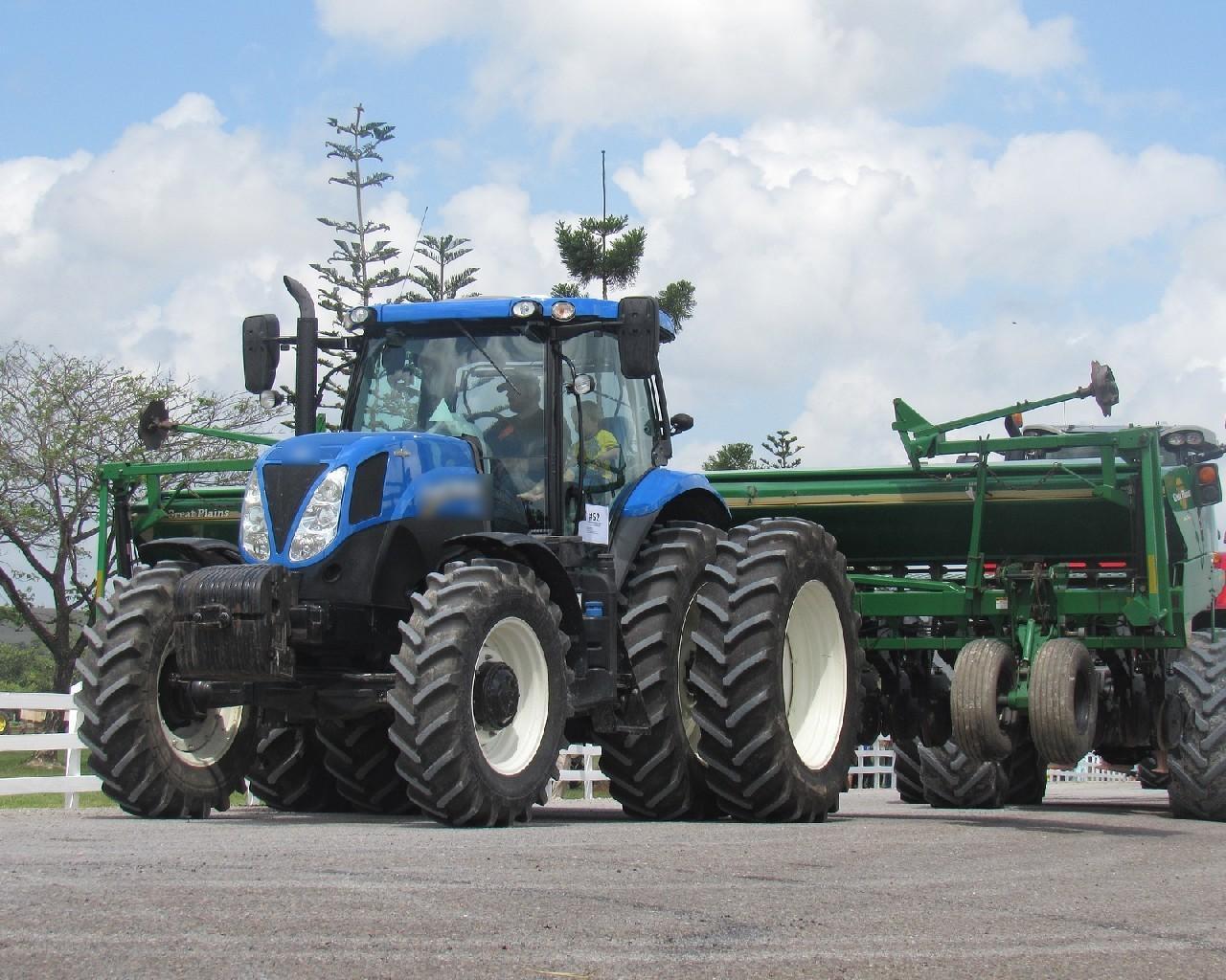 1280x1024 Wallpaper Tractor New Holland for Android